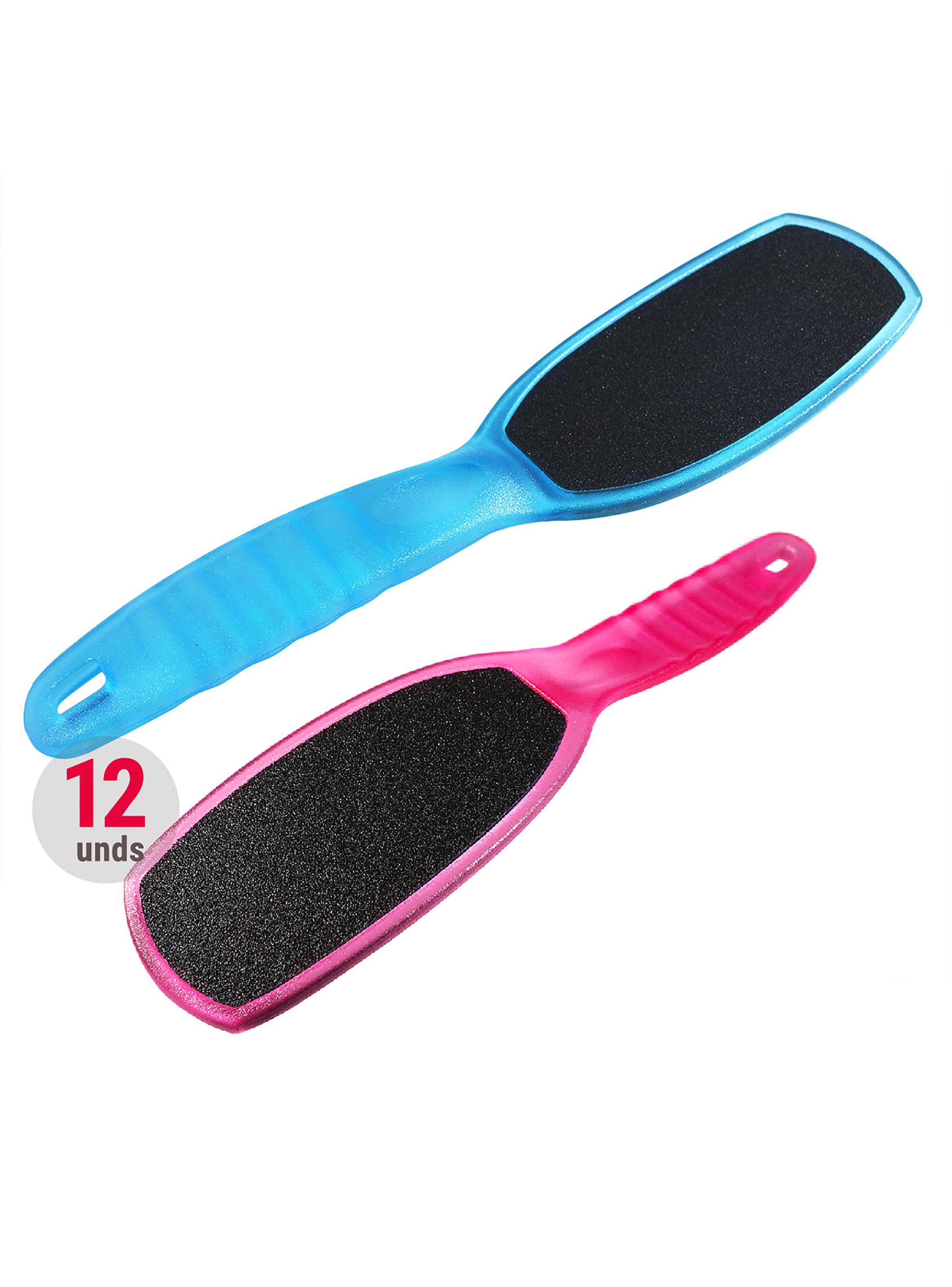 Pack Caja Lima para Pies Quitadurezas Rosa y Azul 12 Uds-1