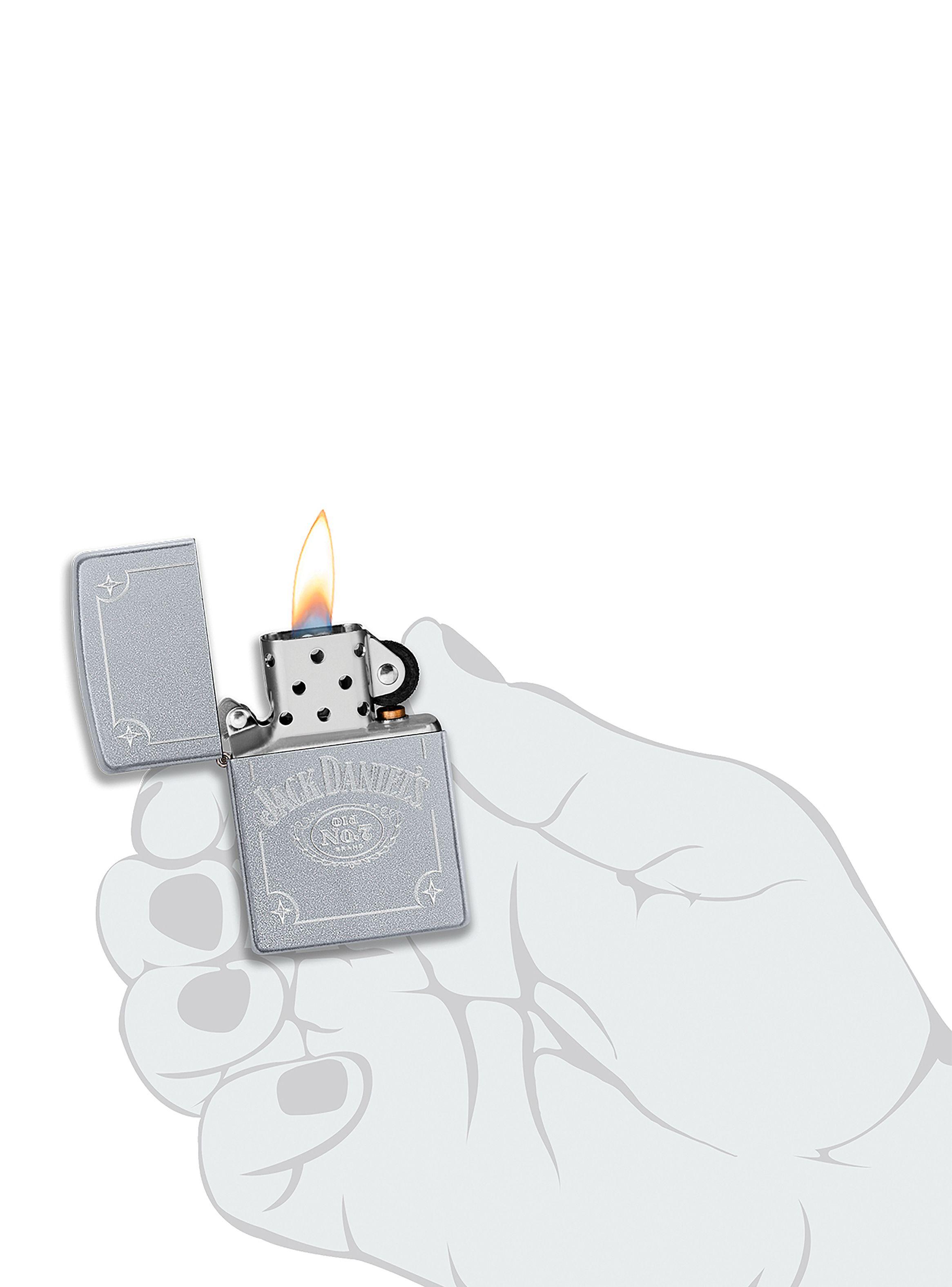 Encendedor Zippo Lighter Jack Daniel's No 7 Grabado-5