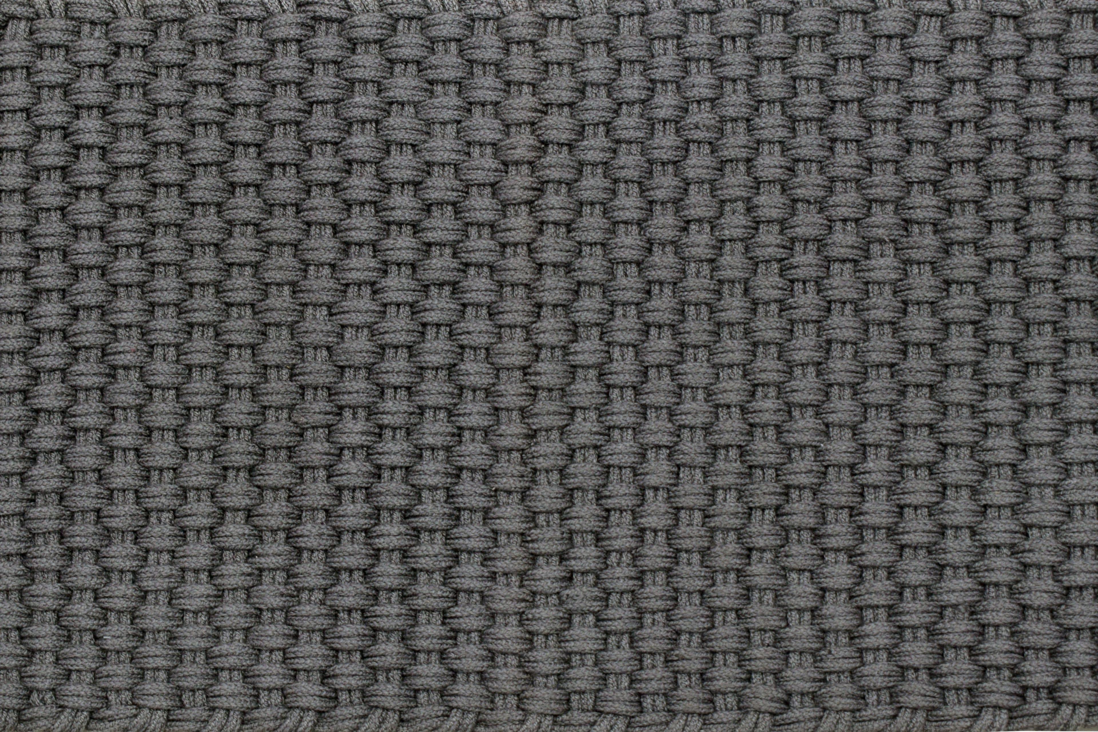 Alfombra sintetica Deco Exterior Pet Gris Oscuro Moderno Lavable Indoor/Outdoor0,51x0,75 mts-0