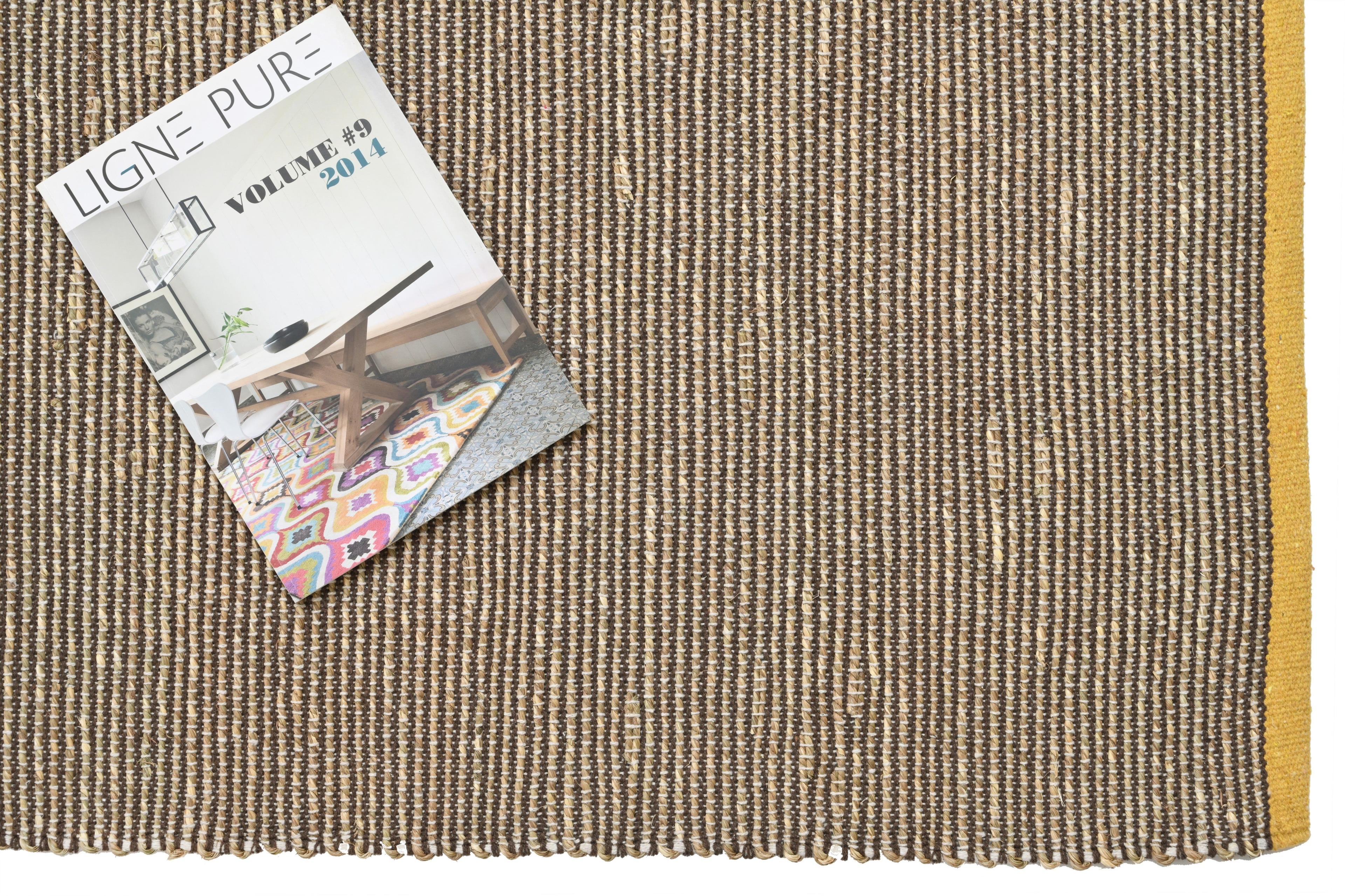 Alfombra Deco Yute Seagrass Brown Moderno Natural1,5x2,1 mts-2