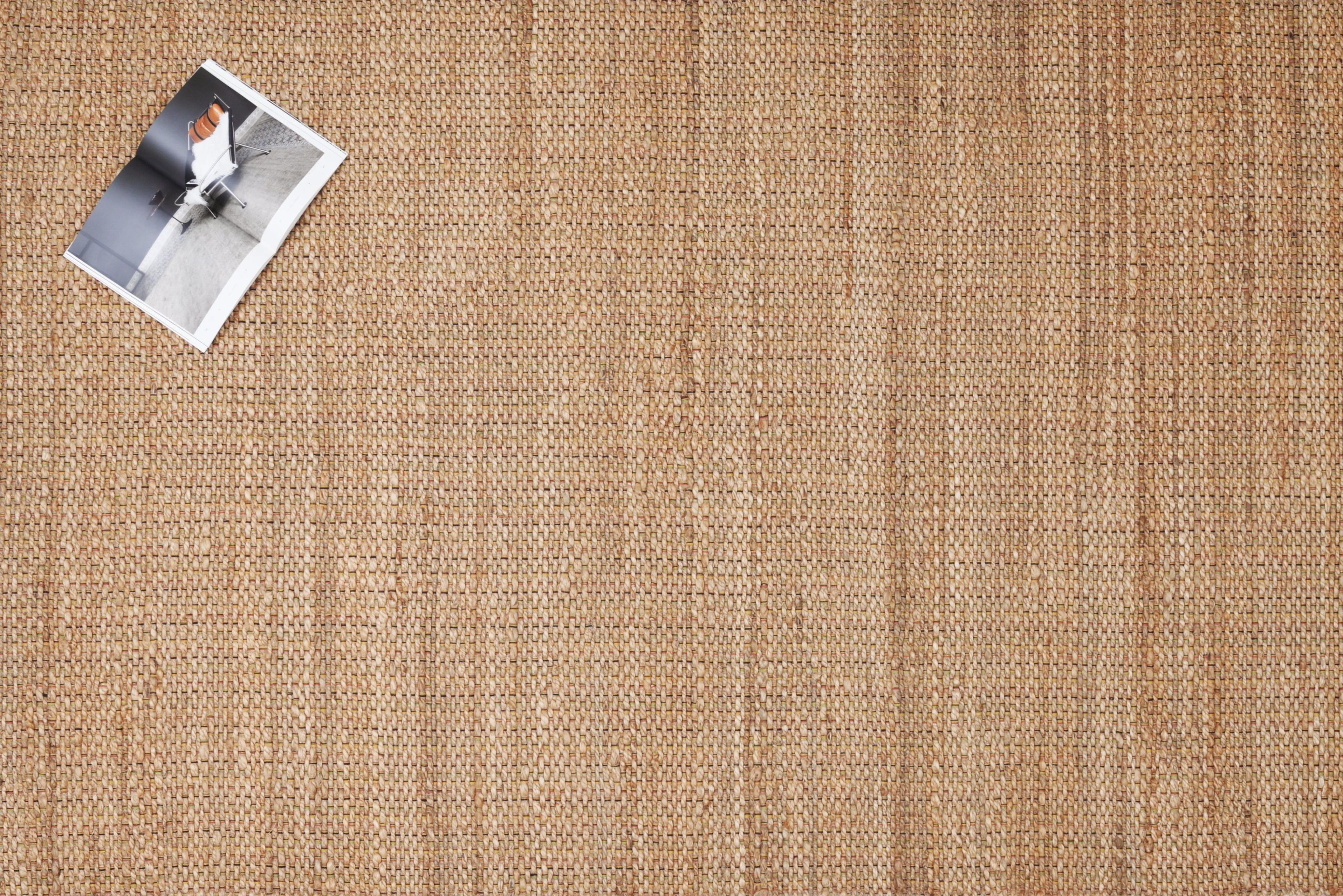 Alfombra Deco Yute durries doble trenzado Fino Moderno Natural1,8x2,7 mts-0