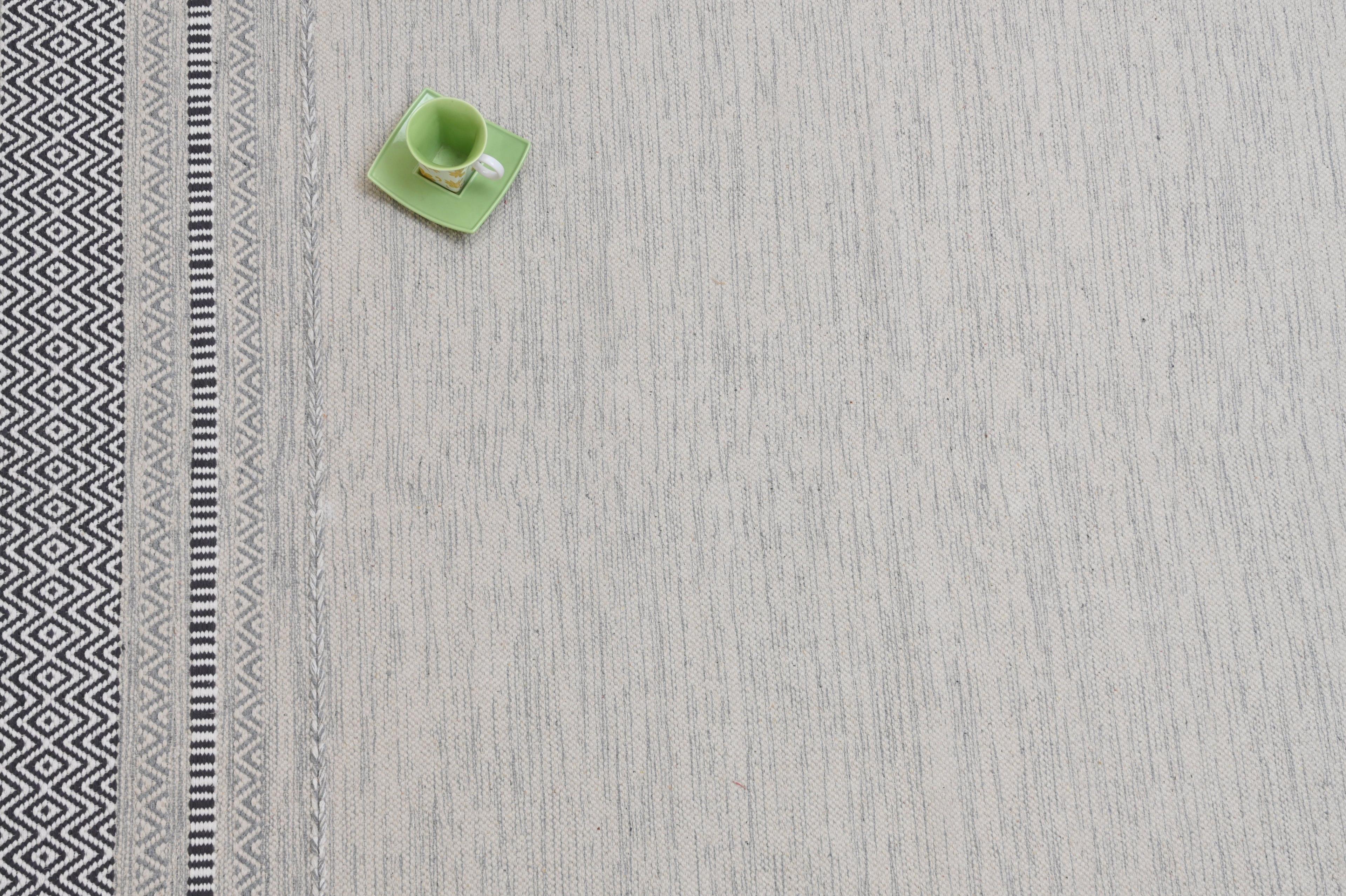 Alfombra Deco Kilim LT Gris Vintage 1,5x2,1 mts-0