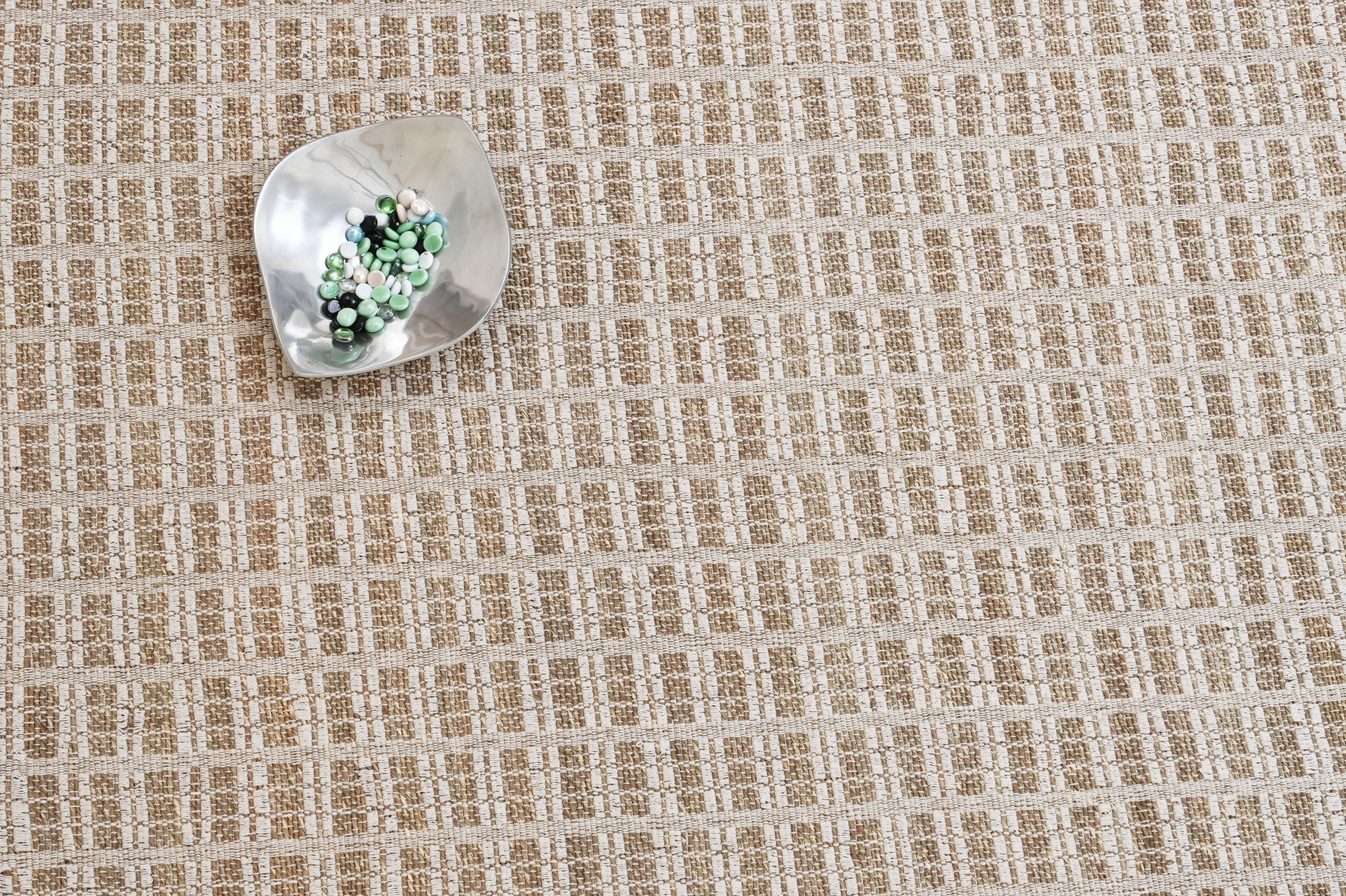 Alfombra Deco Yute Seagrass Natural Pan de Azucar Moderno Natural1,5x2,1 mts-2