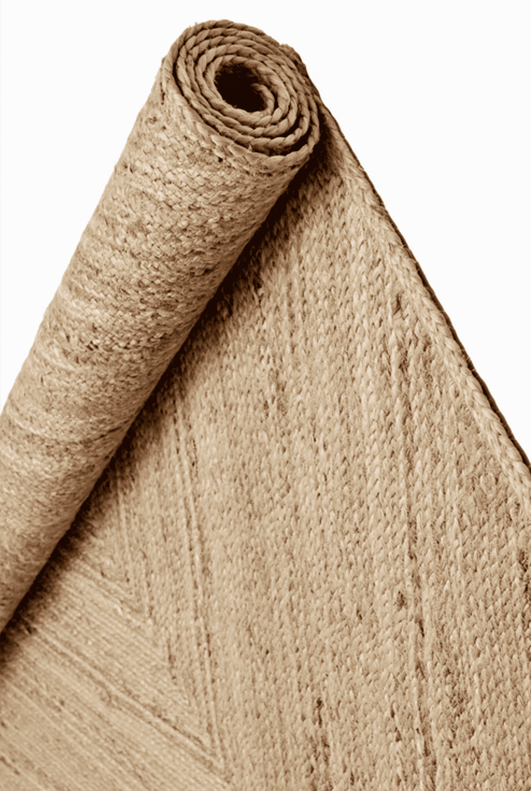 Alfombra Deco Yute Big Rombo Moderno Natural1,8x2,7 mts-2