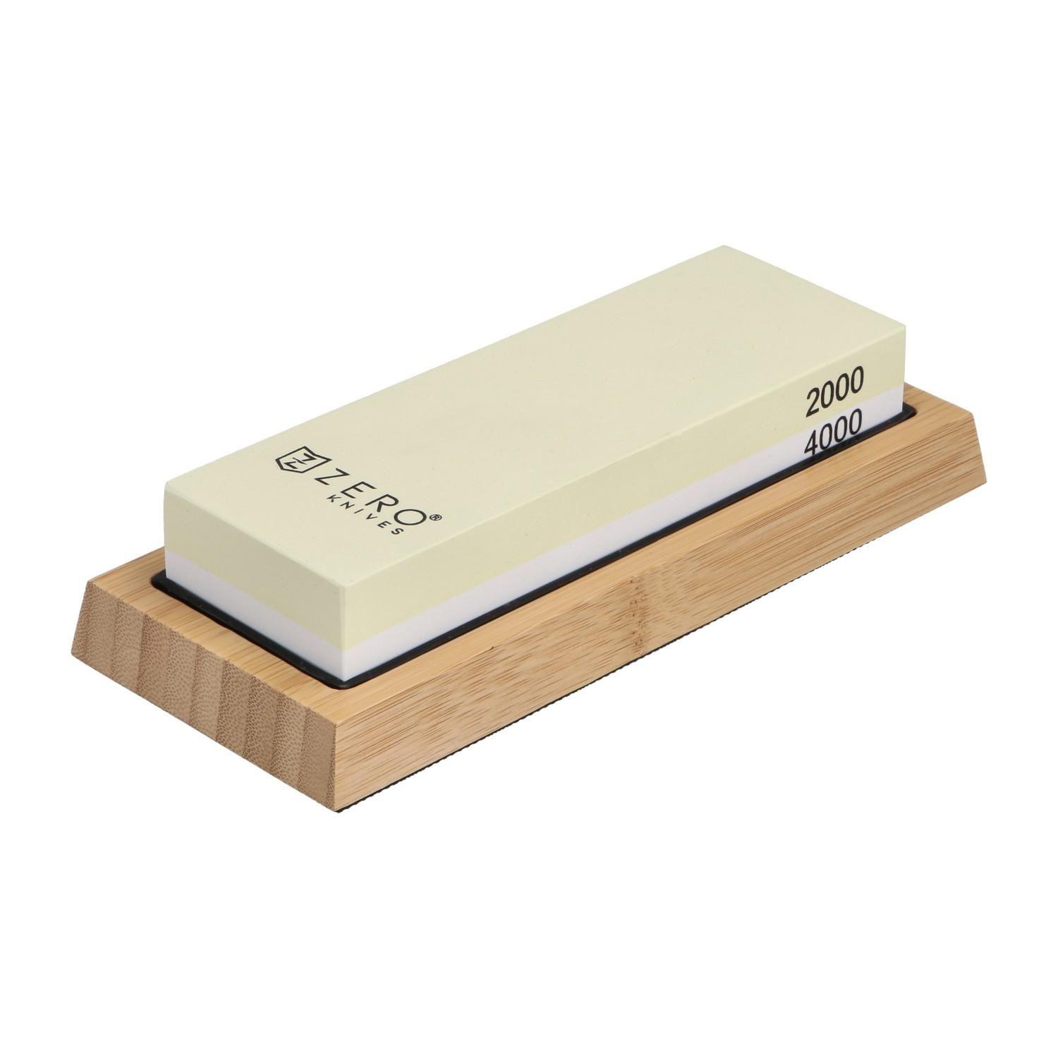 Piedra Afiladora Cuchillos Zero Knives Whetstone 2000/4000-1