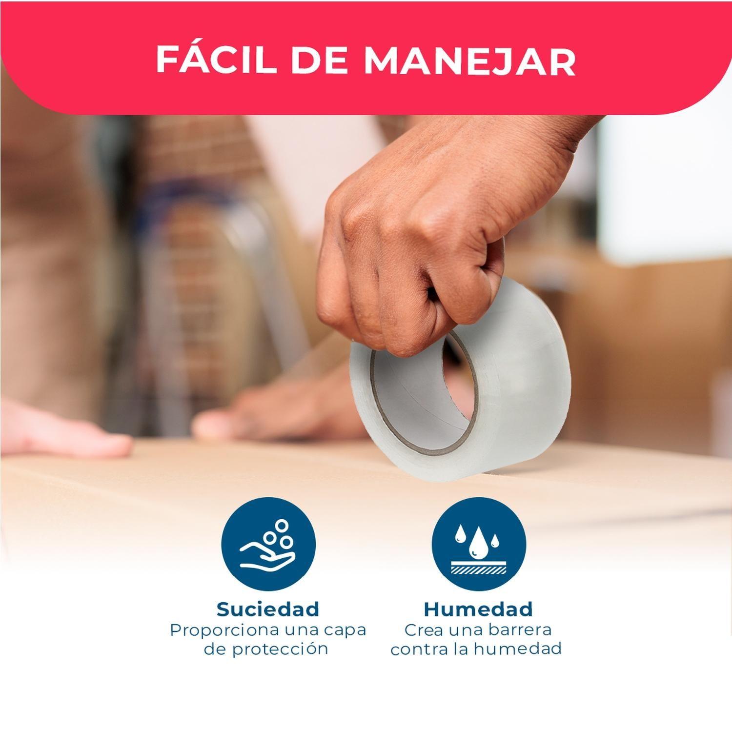 Cinta De Embalaje 72mm*100m*50mic Transparente - 1 ud-3