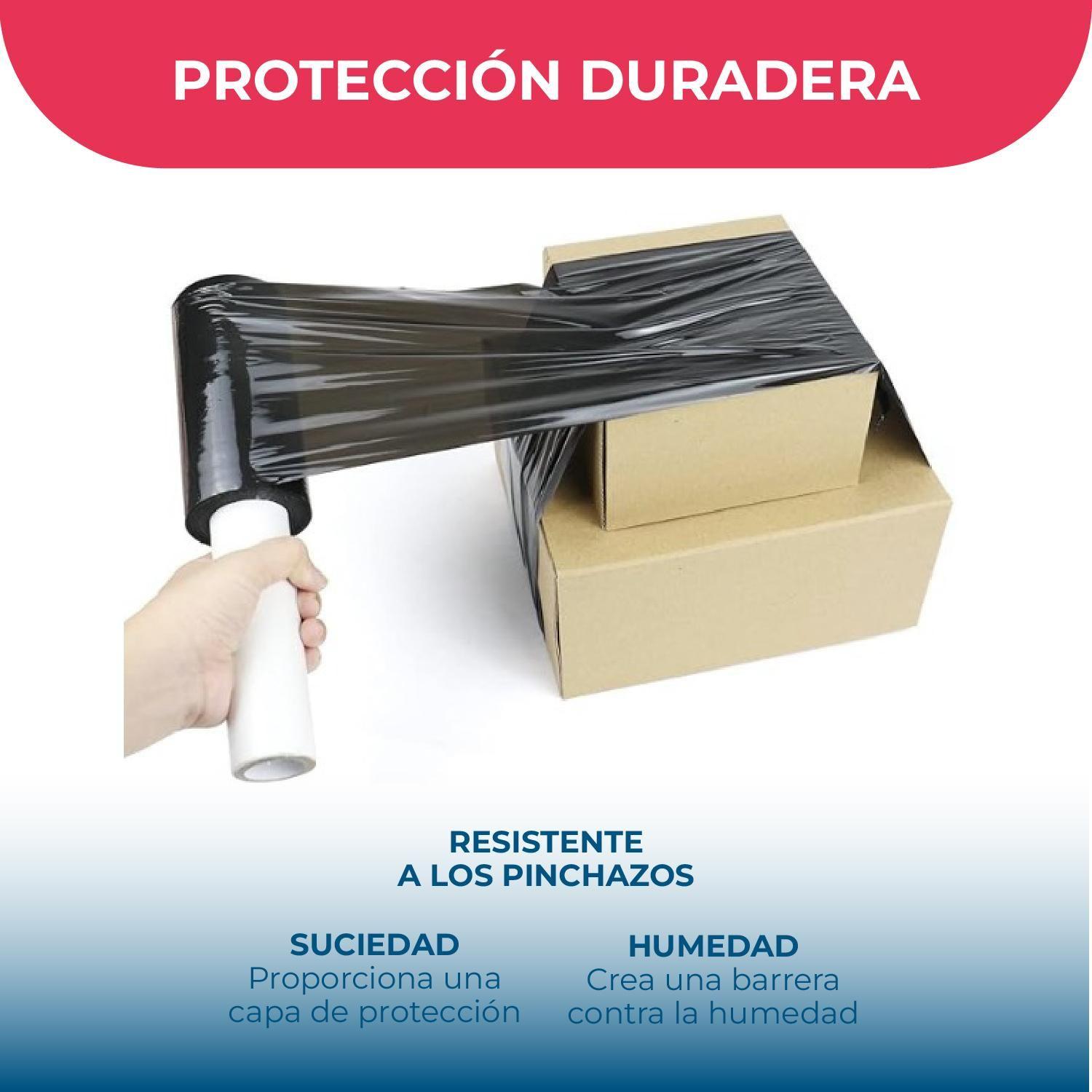 Film Stretch Mini Transparente 100mm*220m Pack Mayorista - 20 uds-3