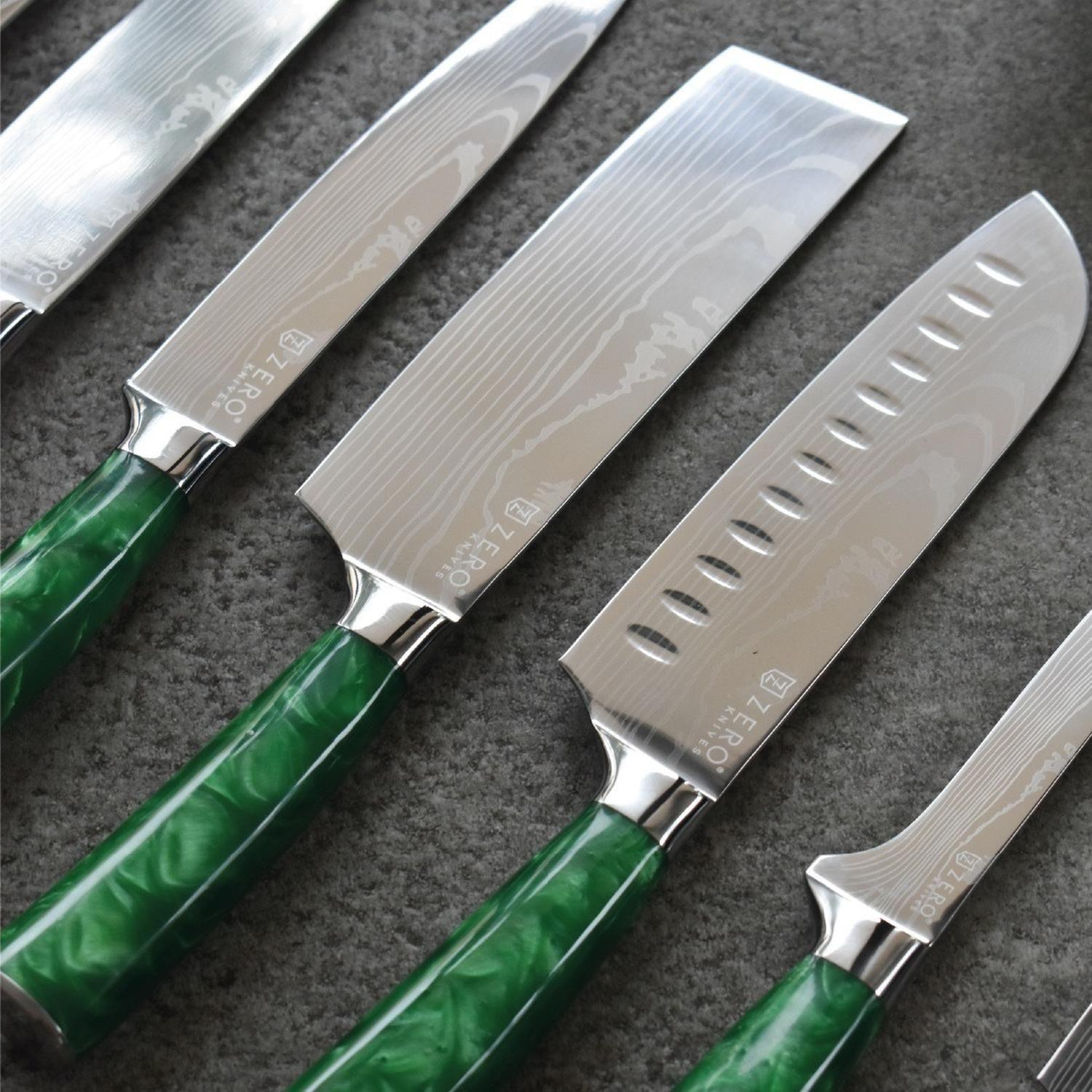 Set 8 Cuchillos - Zero Knives - Bright Set-4