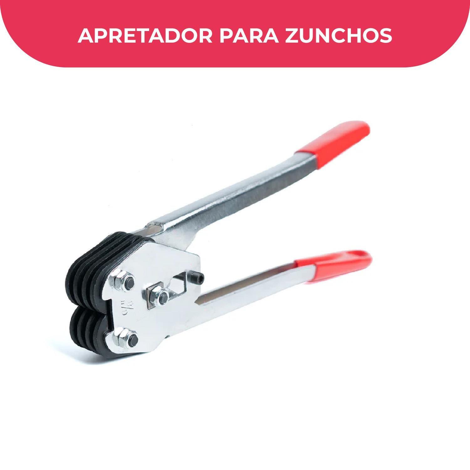 Zuncho Plástico PP 1500m + Sellos Apretador Tensador-2