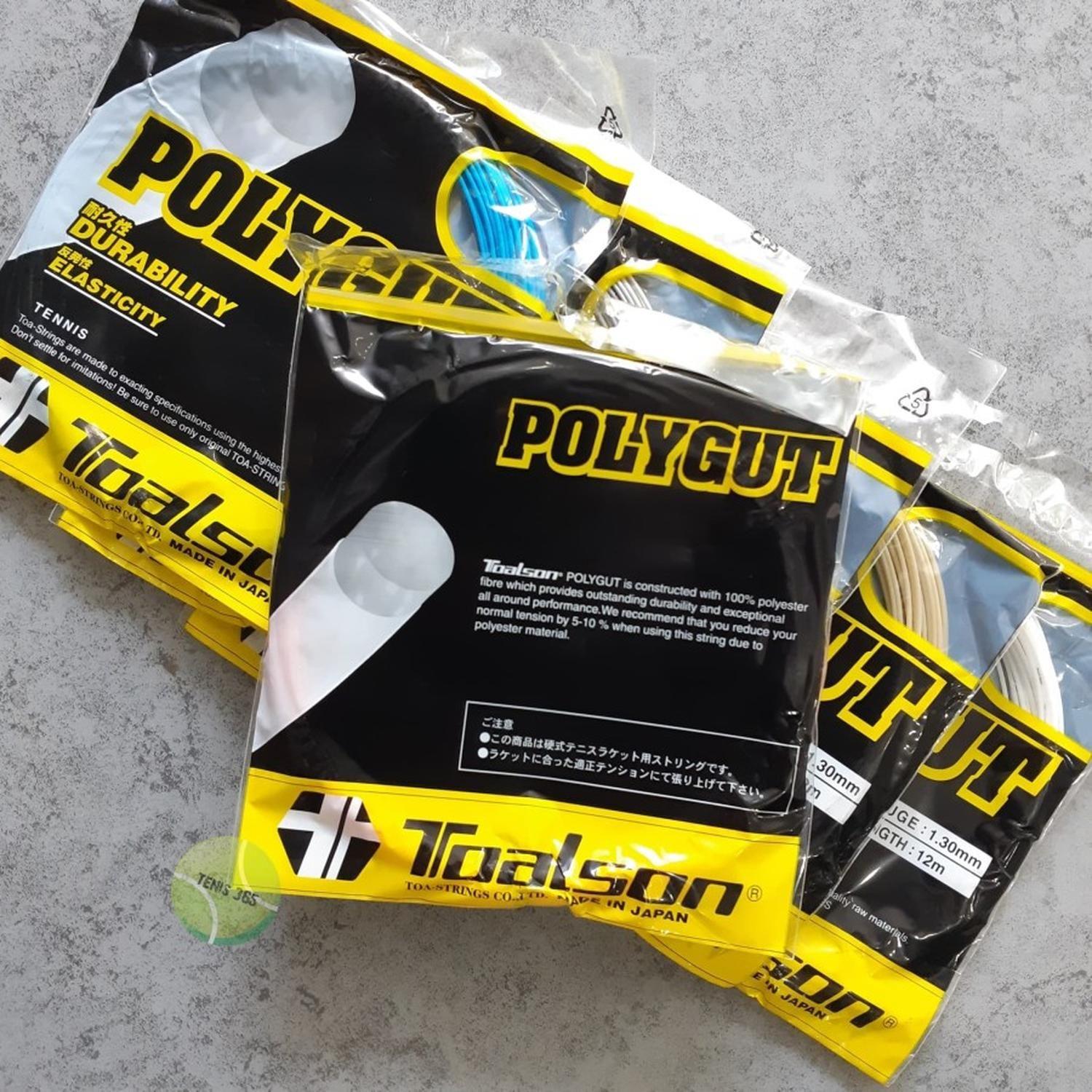 Cuerda Raqueta de Tenis Toalson Poly Gut 1,30 set 12m-2