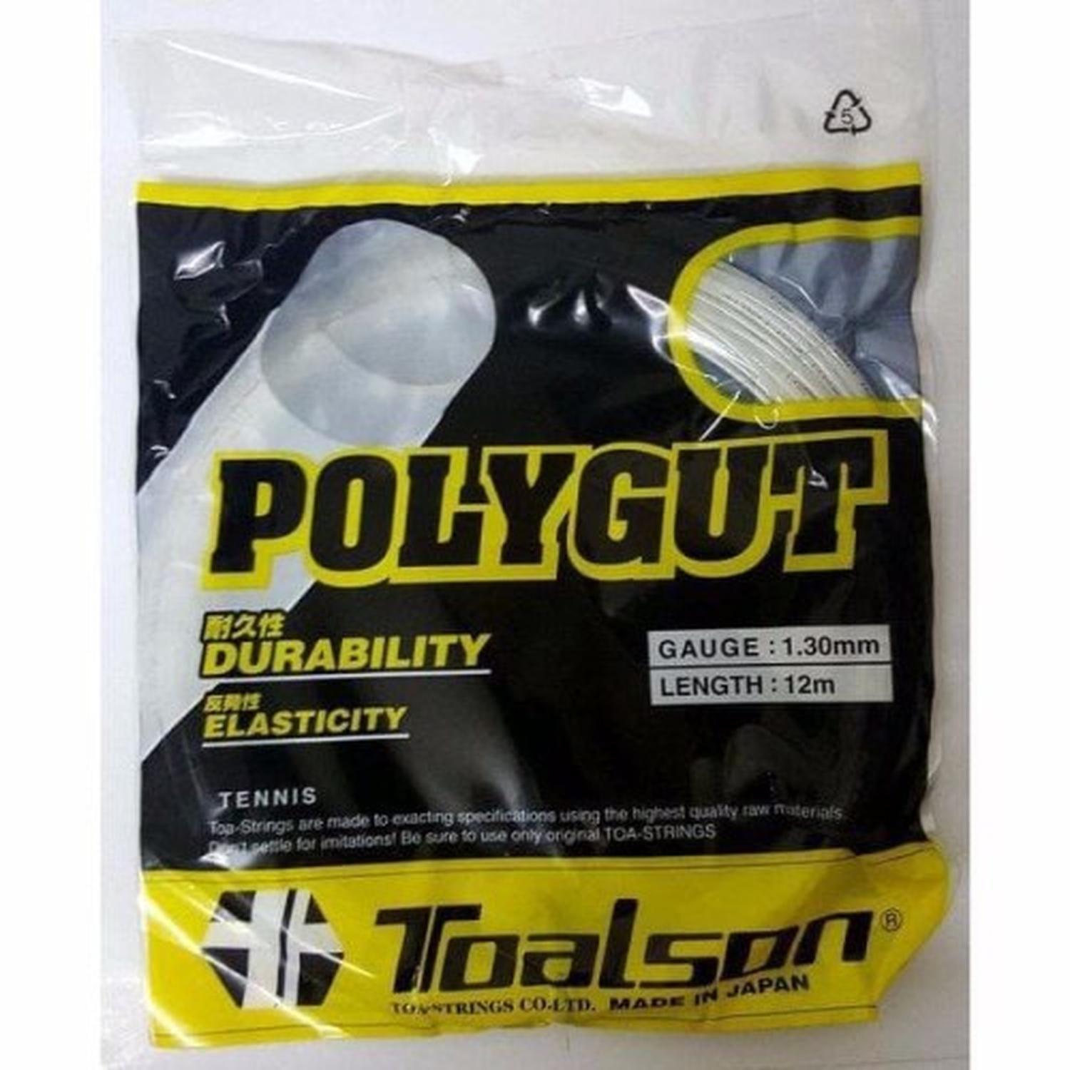 Cuerda Raqueta de Tenis Toalson Poly Gut 1,30 set 12m-3