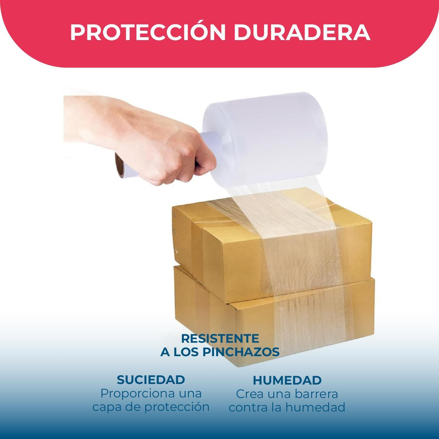 Film Stretch Mini Transparente 100mm*220m Pack Mayorista - 3 uds-3