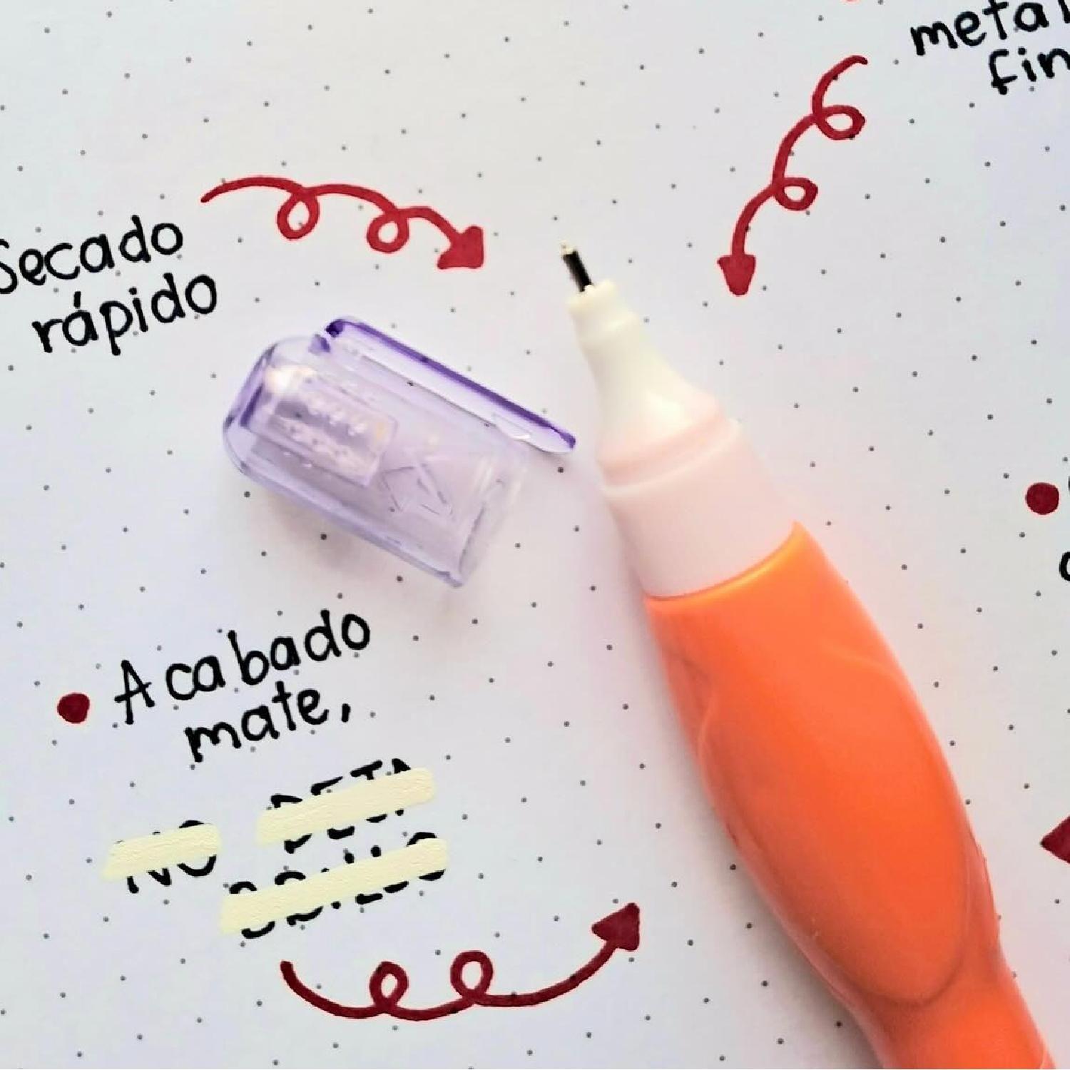 Lápiz Corrector Punta Metálica Vinifan 6 ml - Blister 2 uds-2