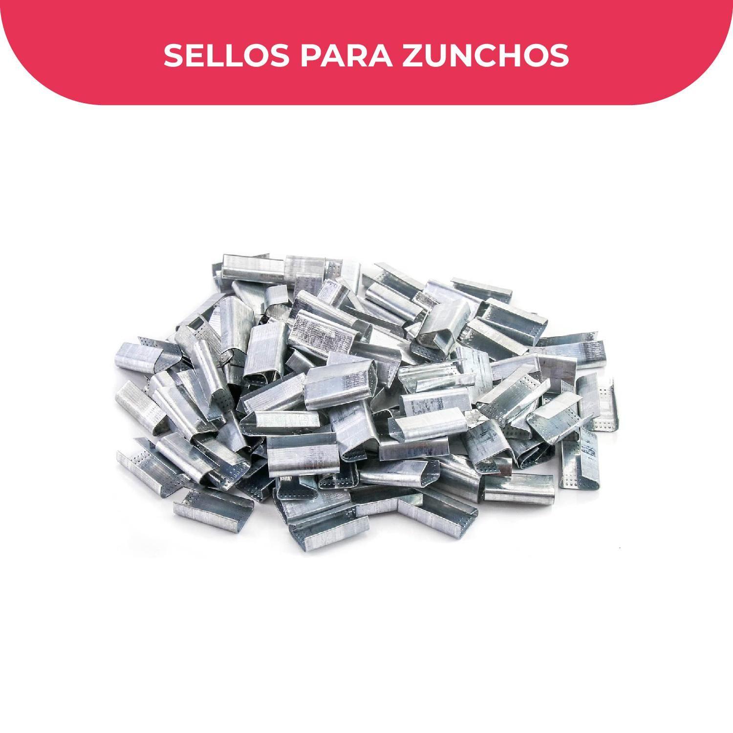 Zuncho Plástico PP 2500m + Sellos Apretador Tensador-4