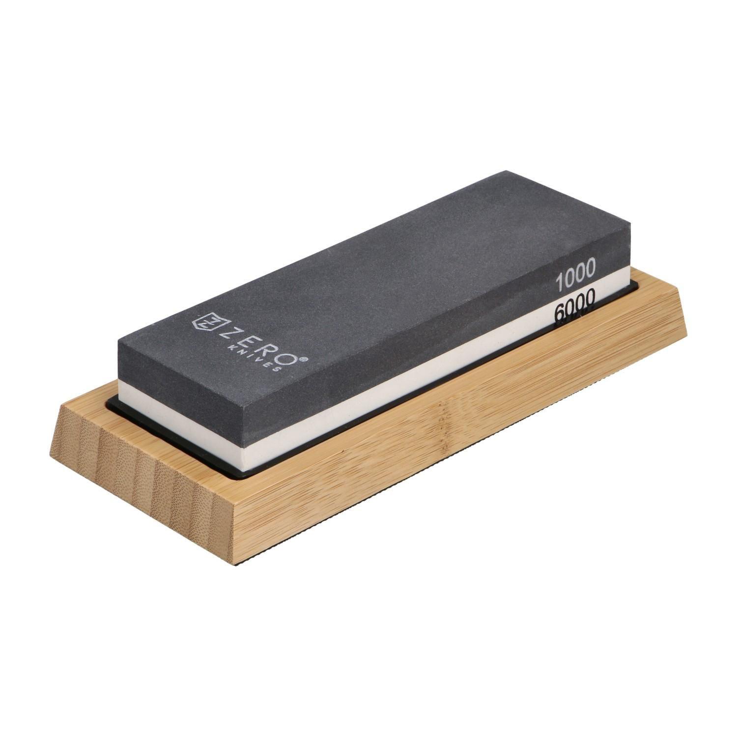 Piedra Afiladora Cuchillos Zero Knives Whetstone 1000/6000-1