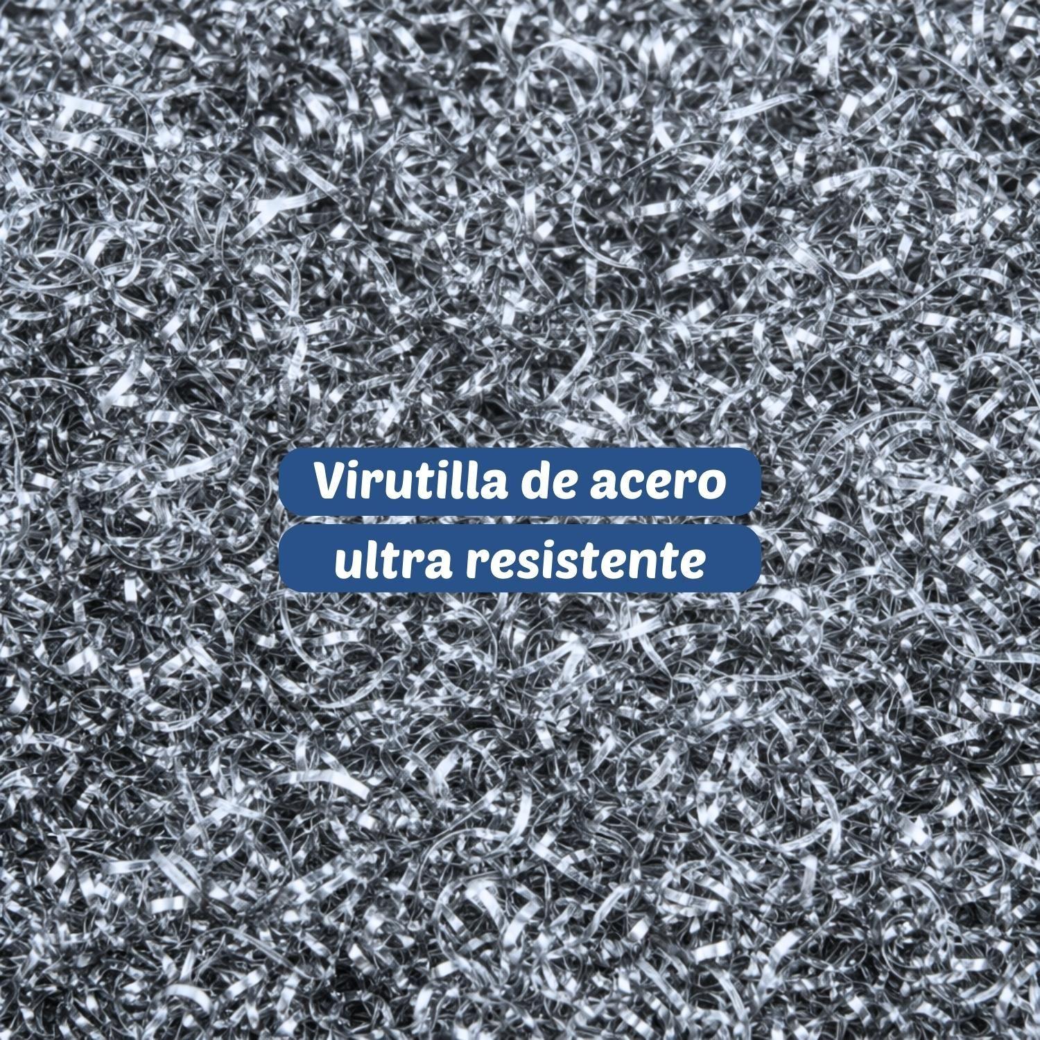 Virutilla Esponja Metálica Tía Clarita – 6 uds-2