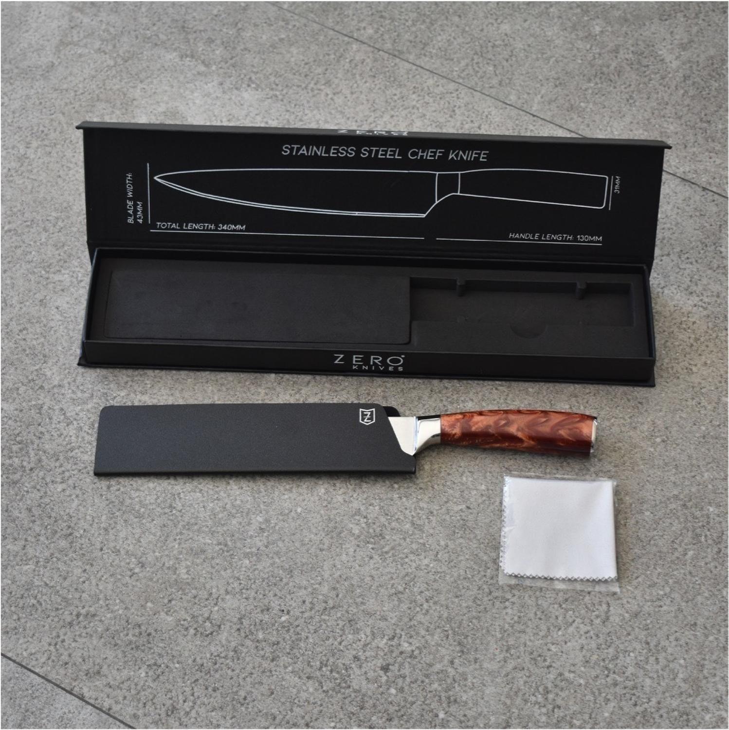 Cuchillo 8,0'' - Zero Knives - Bright Series-4