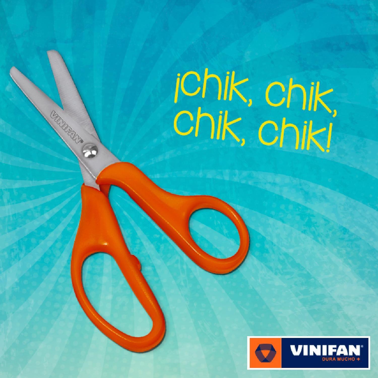 Tijera Escolar Clásica Vinifan - Caja 12 uds-4