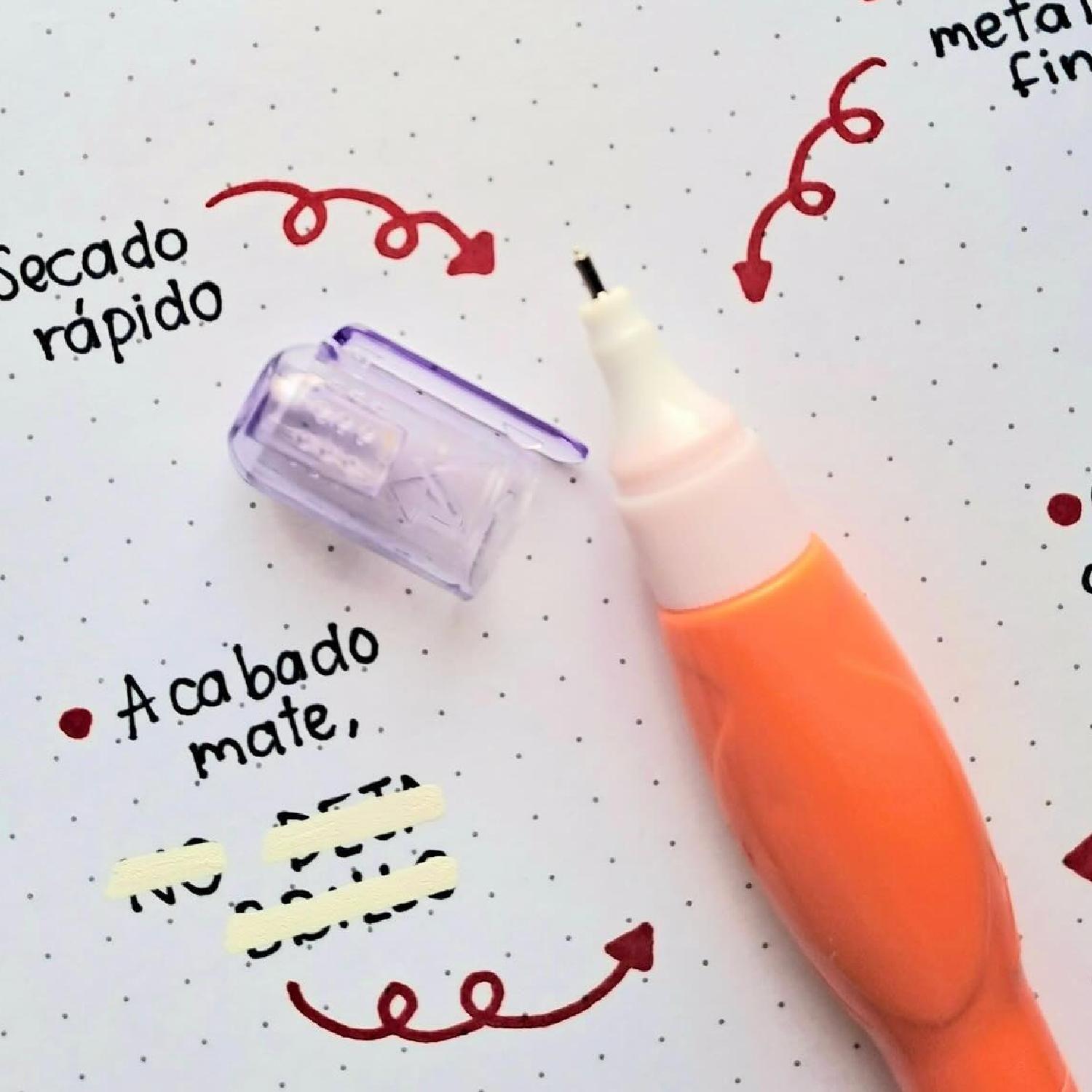 Lápiz Corrector Punta Metálica Vinifan 9 ml - Caja 12 uds-2