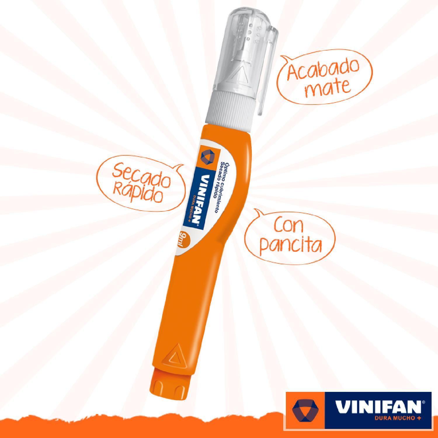 Lápiz Corrector Punta Metálica Vinifan 9 ml - Caja 12 uds-3