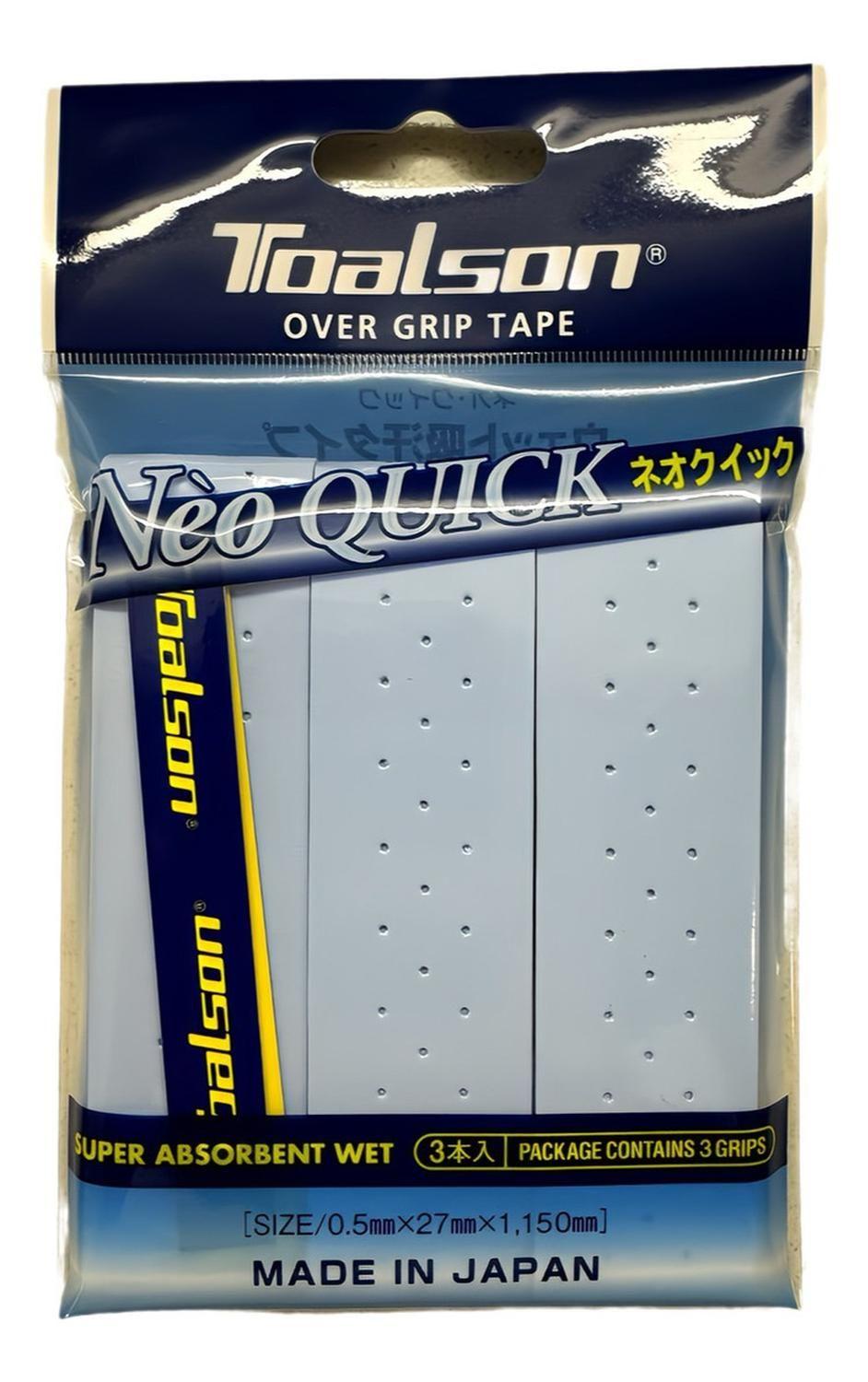 Grip de Tenis Toalson Neo Quick Overgrip - Pack 3 Uds-0