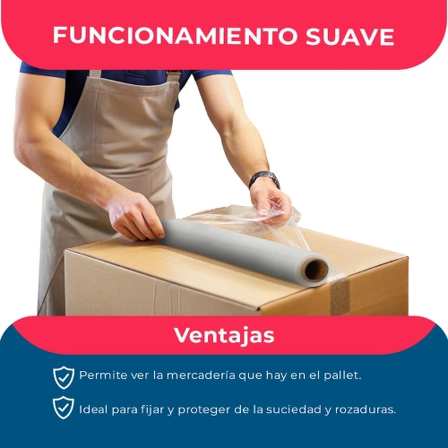 Film Stretch 1,4kg 275m Transparente Pack Mayorista - 1 ud-3