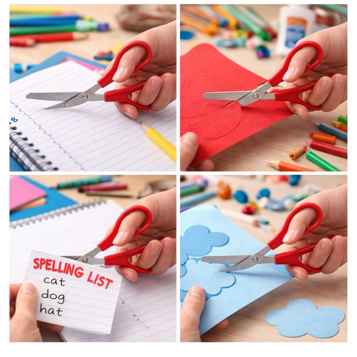 Tijera Escolar Clásica Colores Surtidos - 72 uds-3