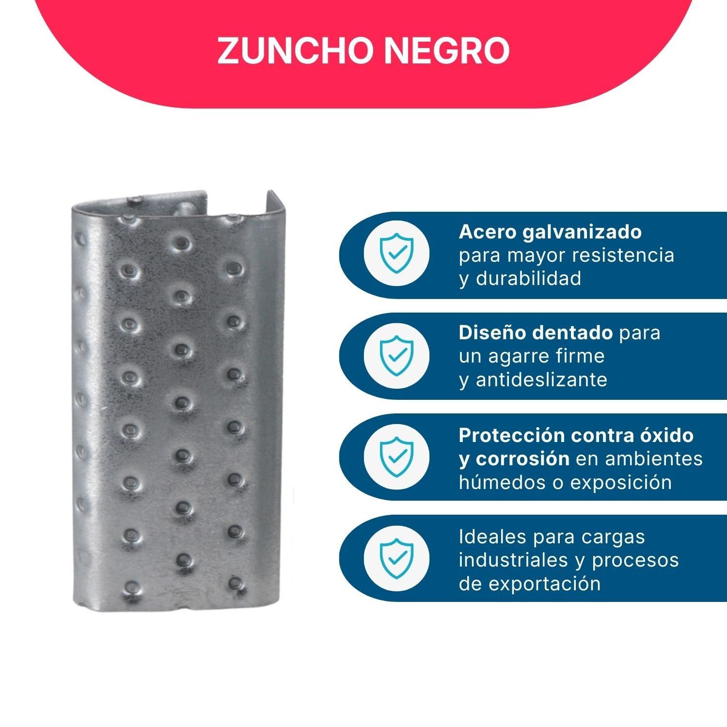 Zuncho Plástico PET 1/2" 12mm*0,5mm*2.400m + Kit Enzunchador-4