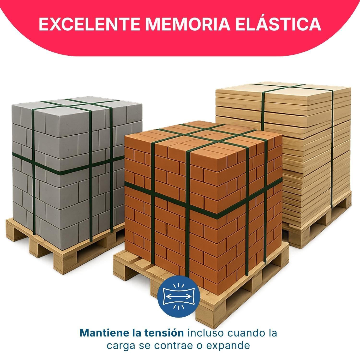 Zuncho Plástico PET 1/2" 12mm*0,5mm*2400m Pack Mayorista 1ud-3