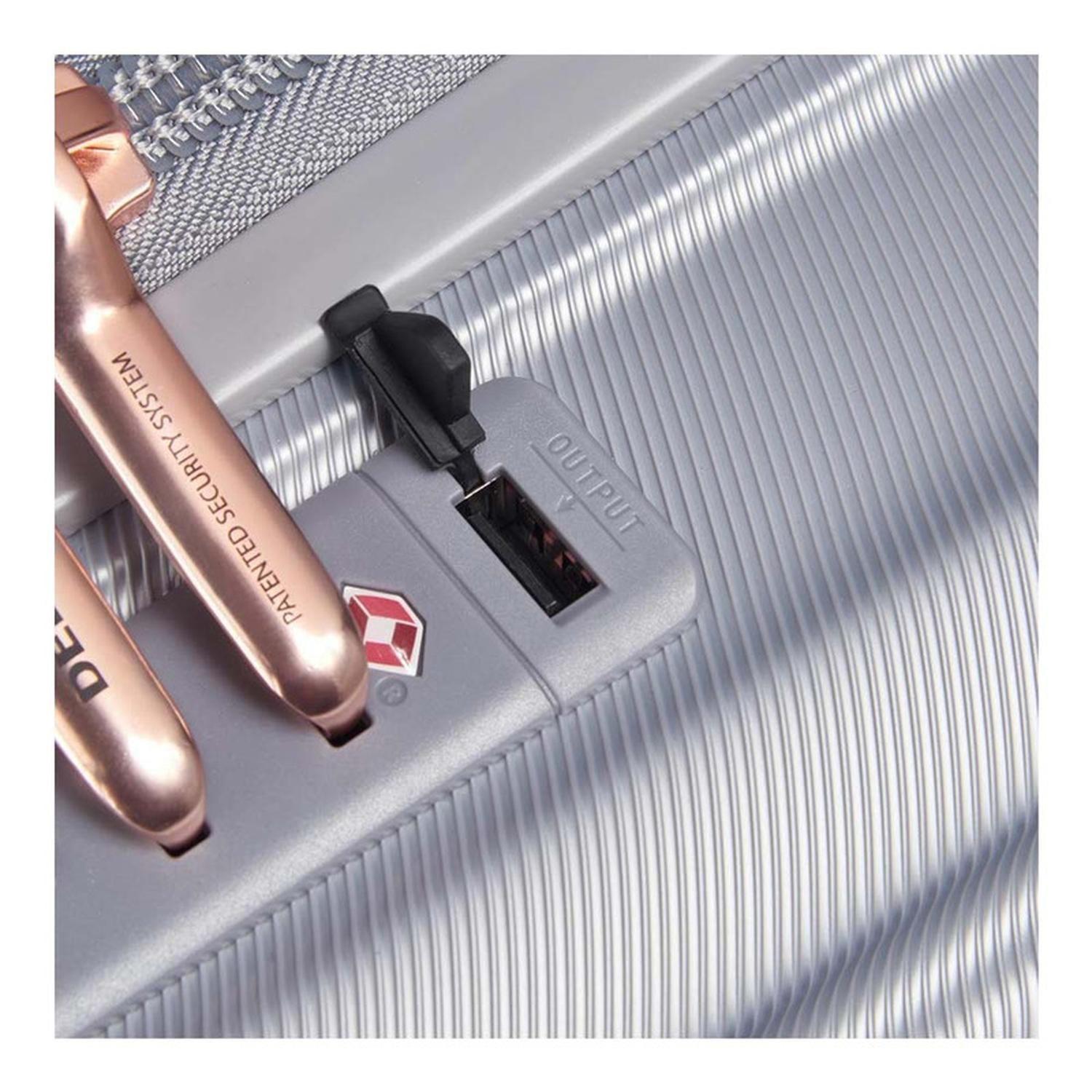 Maleta de cabina Delsey expandible Shadow Rígida-6