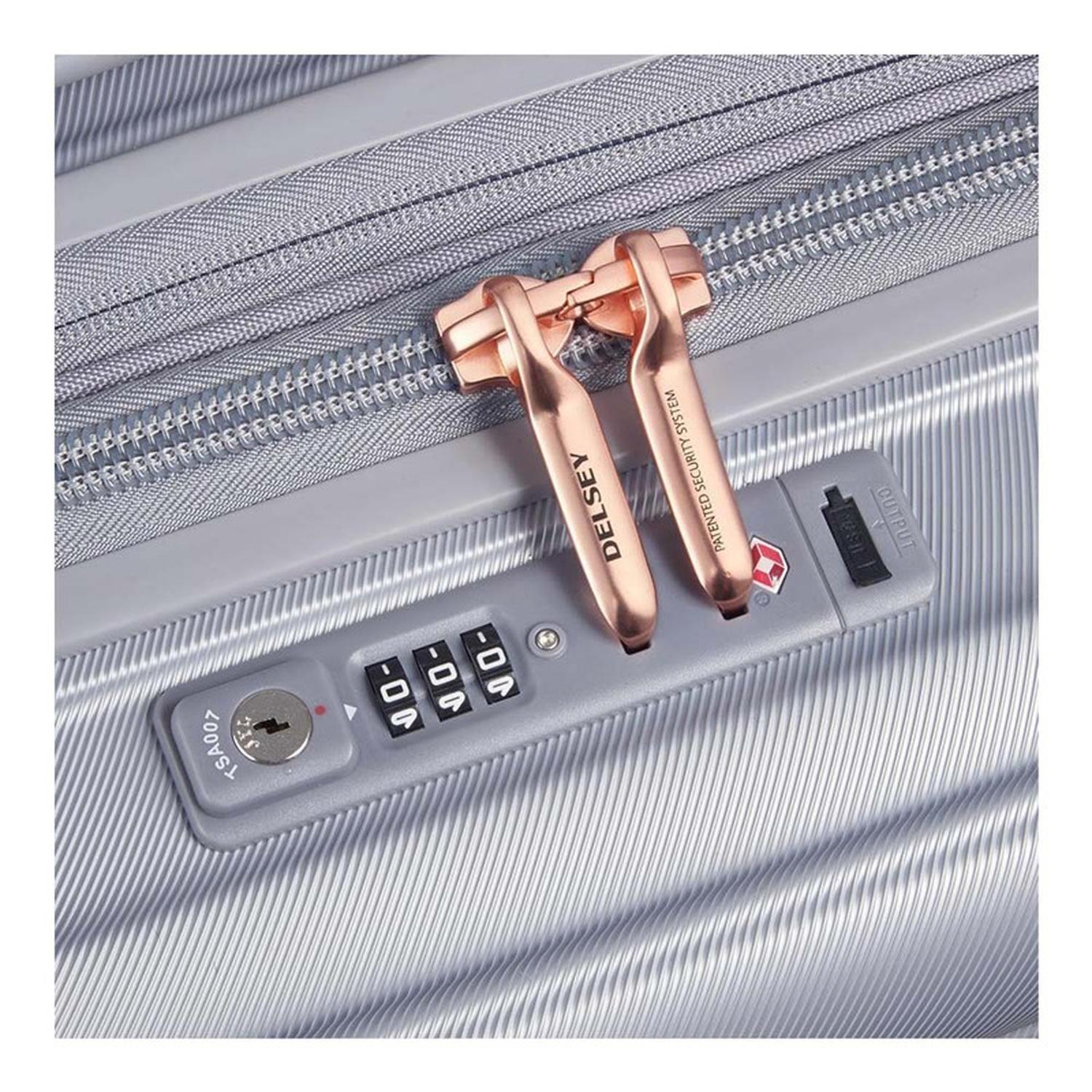 Maleta de cabina Delsey expandible Shadow Rígida-8