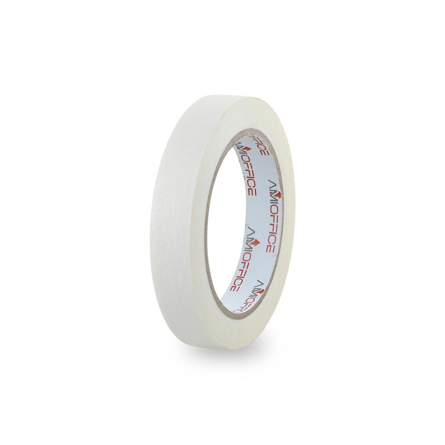 Cinta Papel Masking Tape 18mm*40m - Amioffice - 8 Uds-8