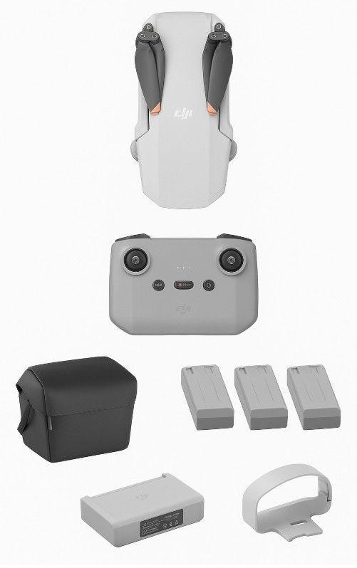 Dron Mini 4k De Dji Con Kit Fly More, Color Gris Fgaming!cl-0