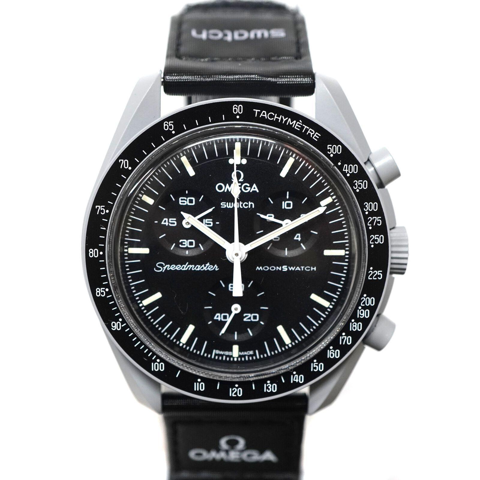 Reloj De Pulsera Omega X Swatch Bioceramic Moonswatch Mission To The Moon-0
