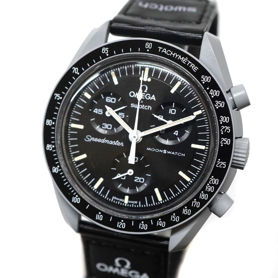 Reloj De Pulsera Omega X Swatch Bioceramic Moonswatch Mission To The Moon-1