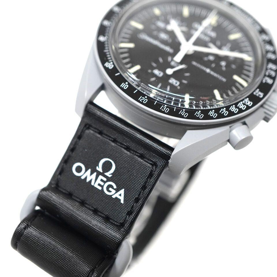 Reloj De Pulsera Omega X Swatch Bioceramic Moonswatch Mission To The Moon-3