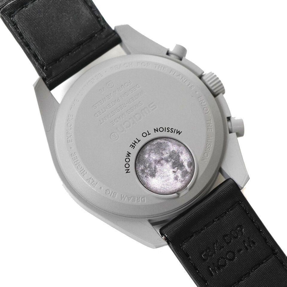Reloj De Pulsera Omega X Swatch Bioceramic Moonswatch Mission To The Moon-4