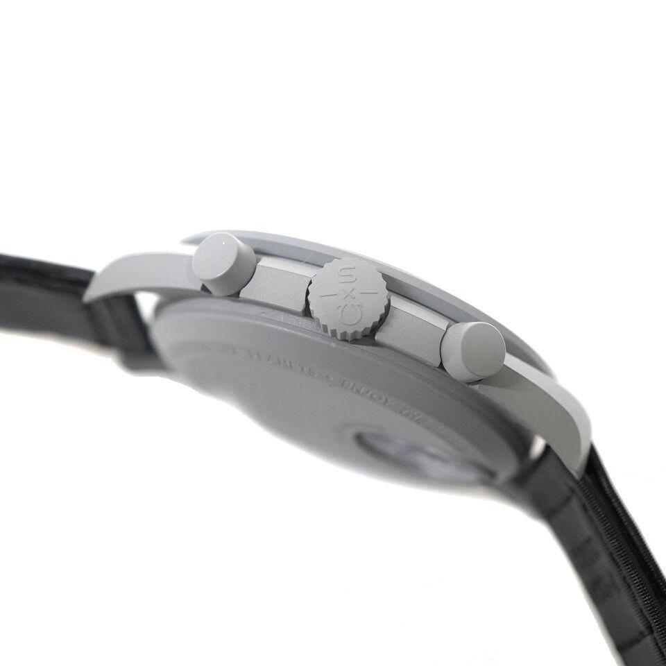 Reloj De Pulsera Omega X Swatch Bioceramic Moonswatch Mission To The Moon-5