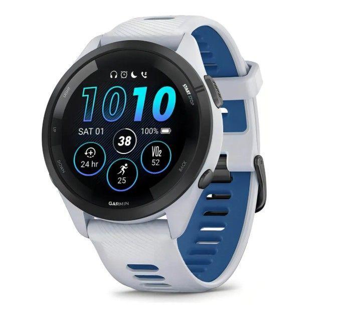 Smartwatch Forerunner 265 Musica Reloj Amoled Garmin Tactil Color Del Bisel Blanco Fgaming!cl-1