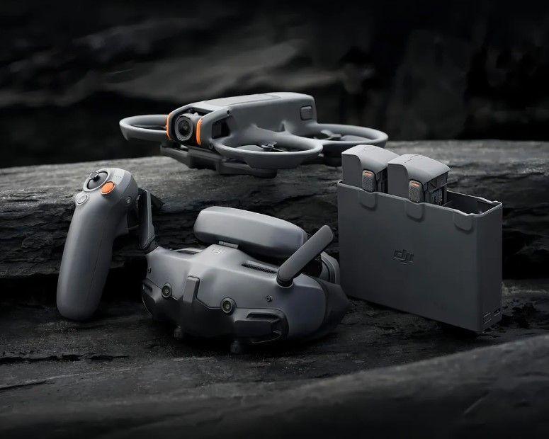 Drone Dji Avata 2 Fly More Combo 3, Color Gris Oscuro-7
