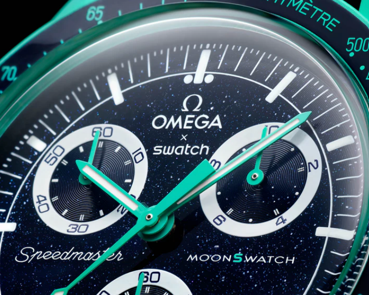 Reloj Omega Swatch Mission On Earth - Polar Lights Tiffany-1