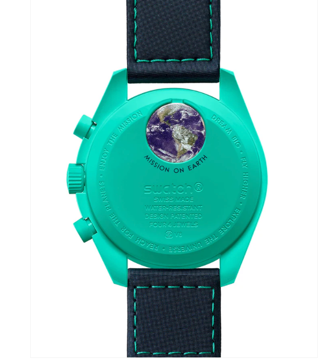 Reloj Omega Swatch Mission On Earth - Polar Lights Tiffany-2