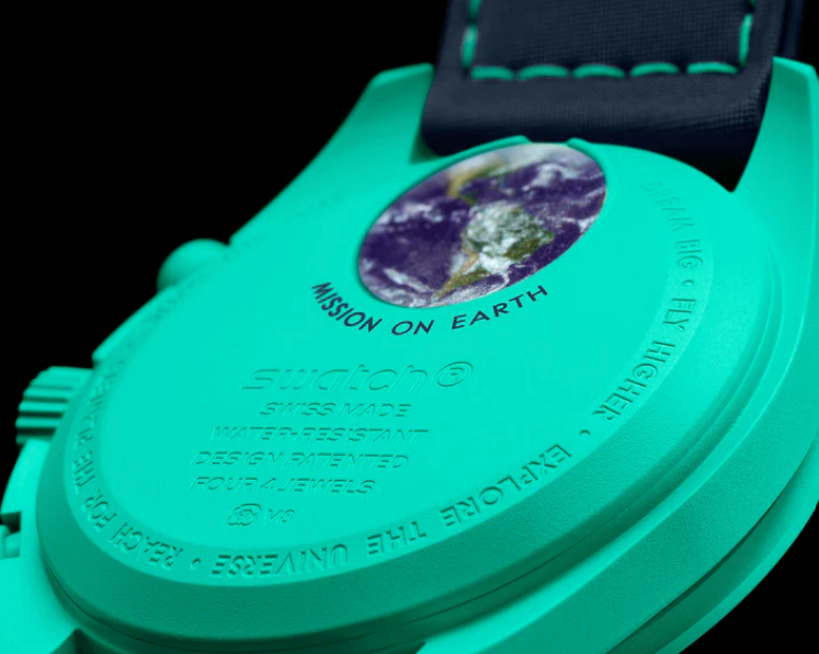 Reloj Omega Swatch Mission On Earth - Polar Lights Tiffany-3