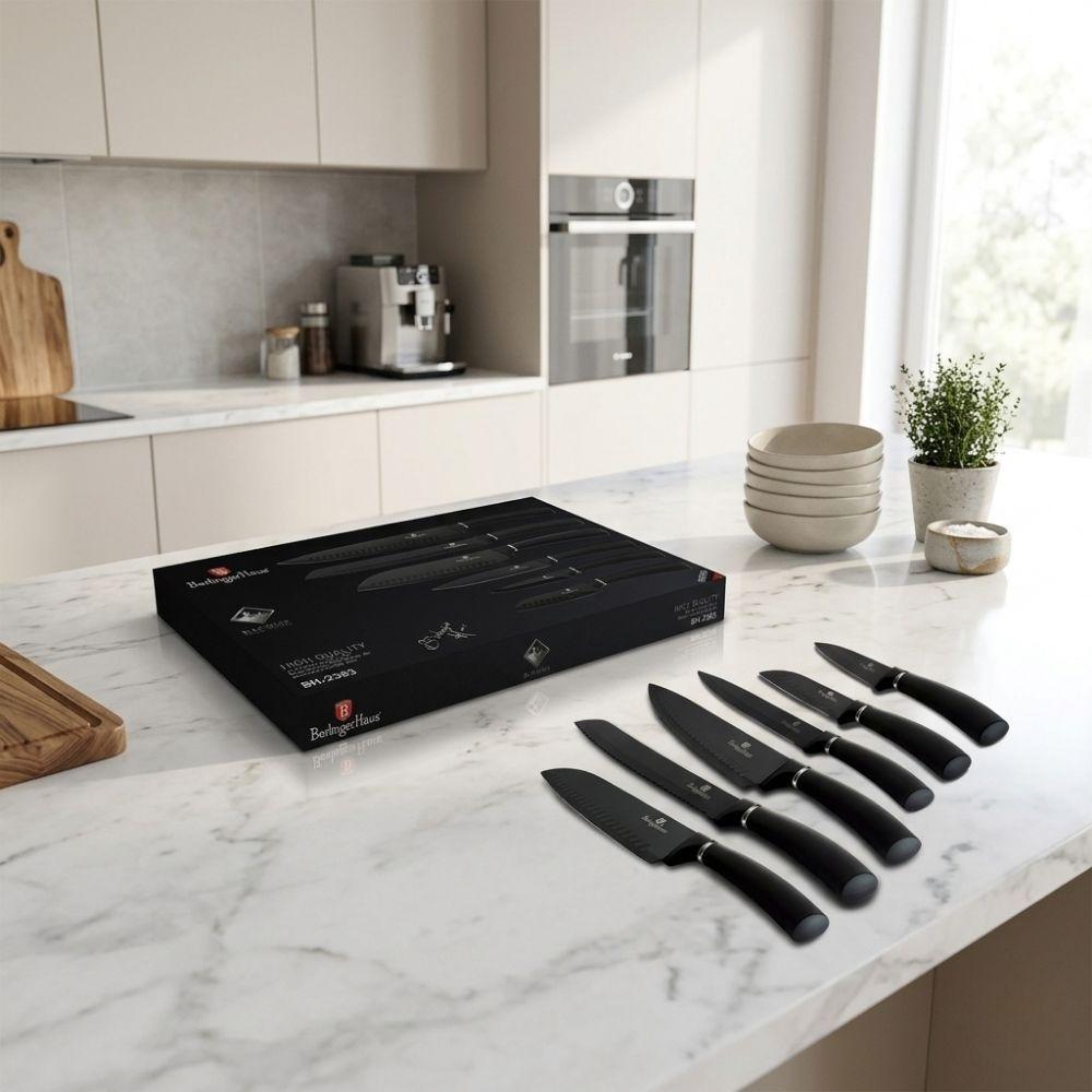 SET DE CUCHILLOS 6 PIEZAS BLACK-2