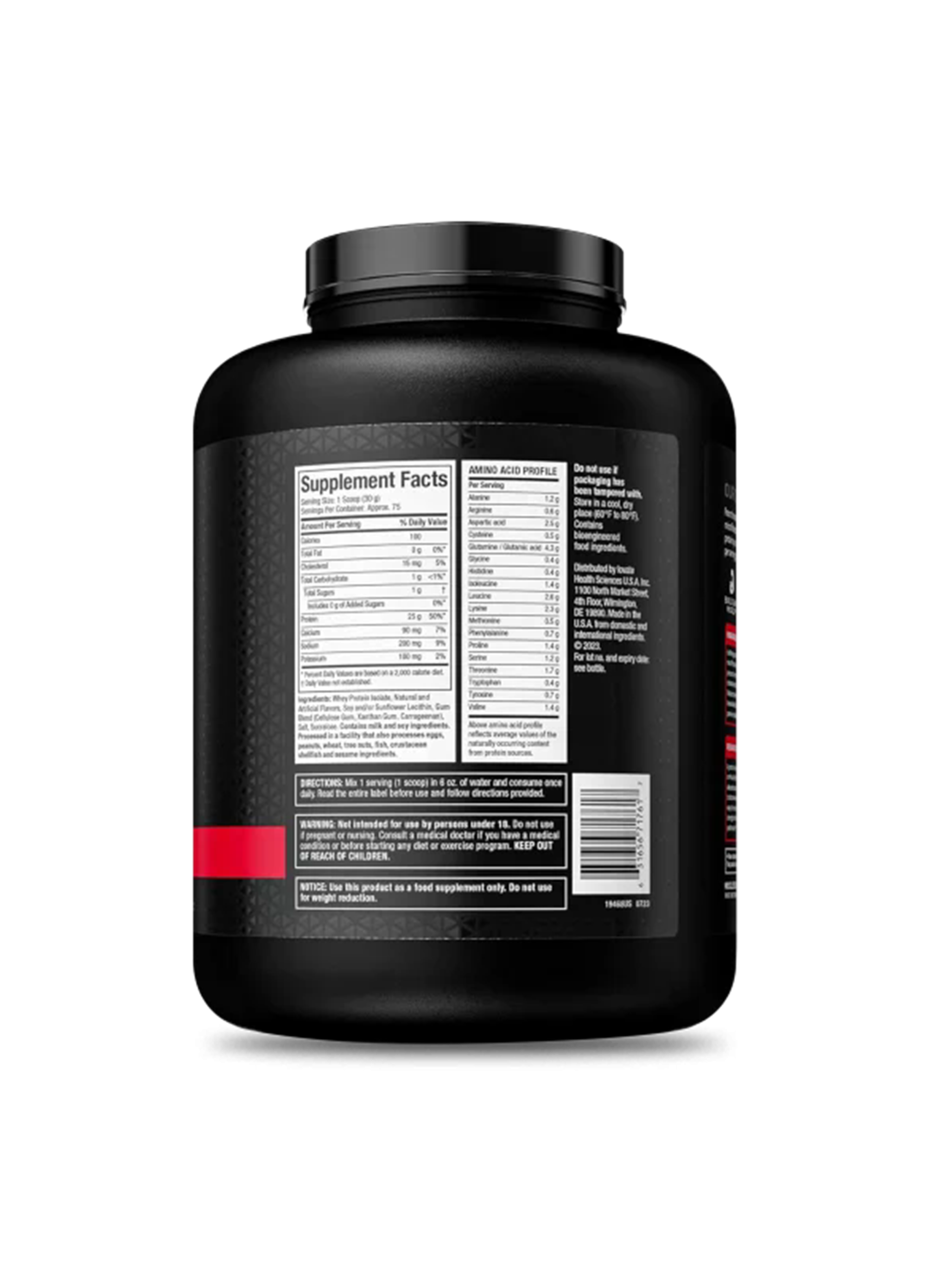 Muscletech Proteina Nitro Tech 100% Iso Whey 5 Lb Vanilla -3