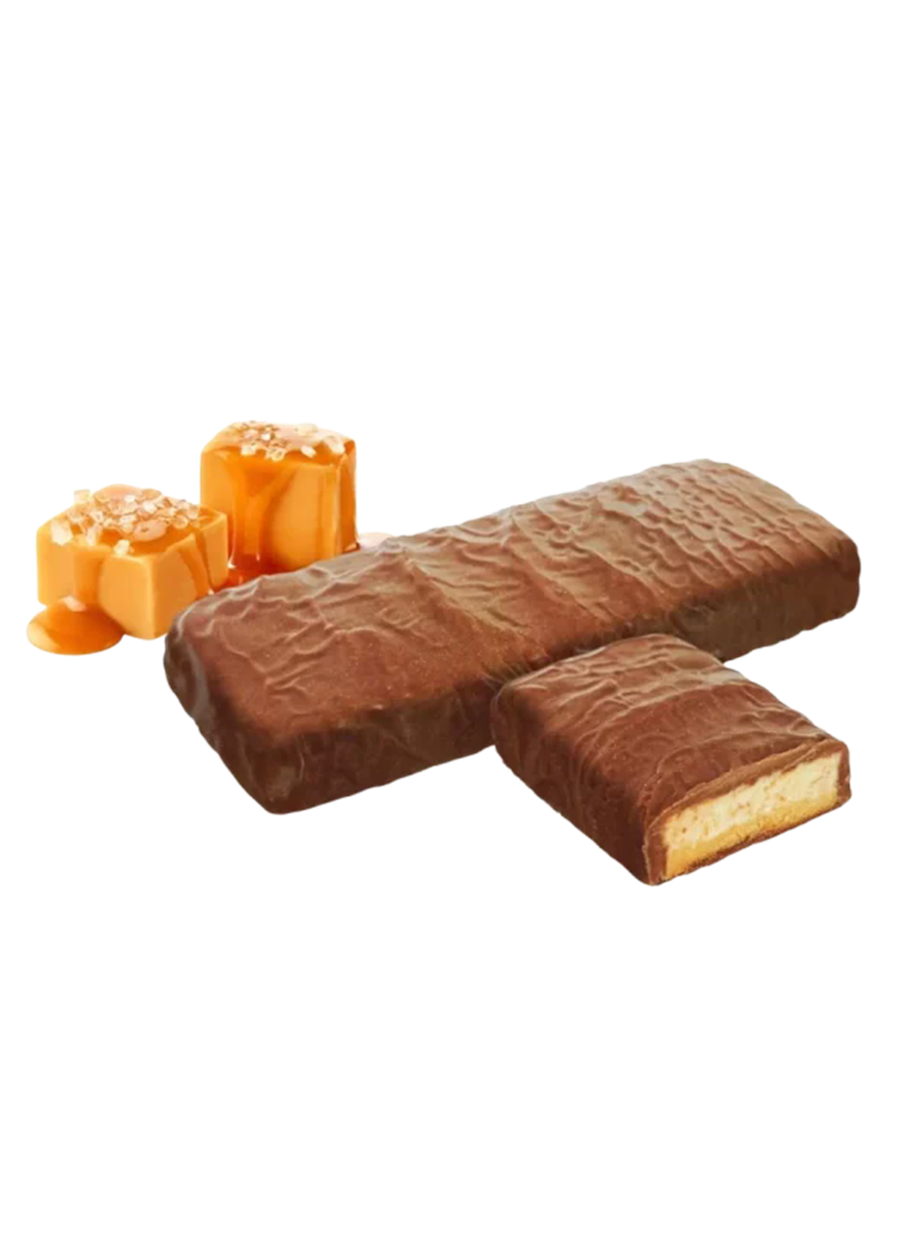 Barra de Proteina GAMS Chocolate Dubai 60 g Salted Caramel -1