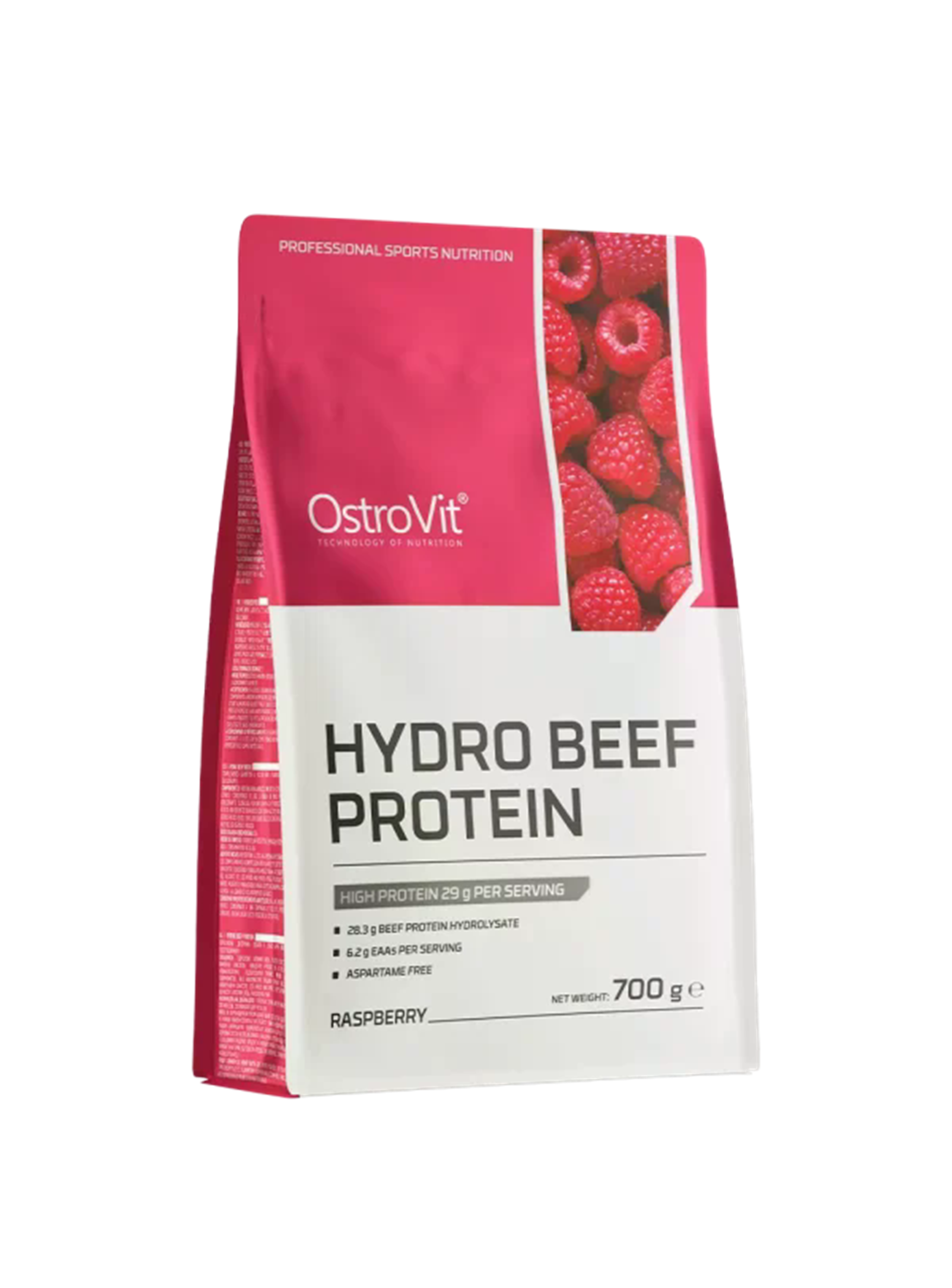 Ostrovit Proteina Carne Hydro Beef Protein 700 G Raspberry-0