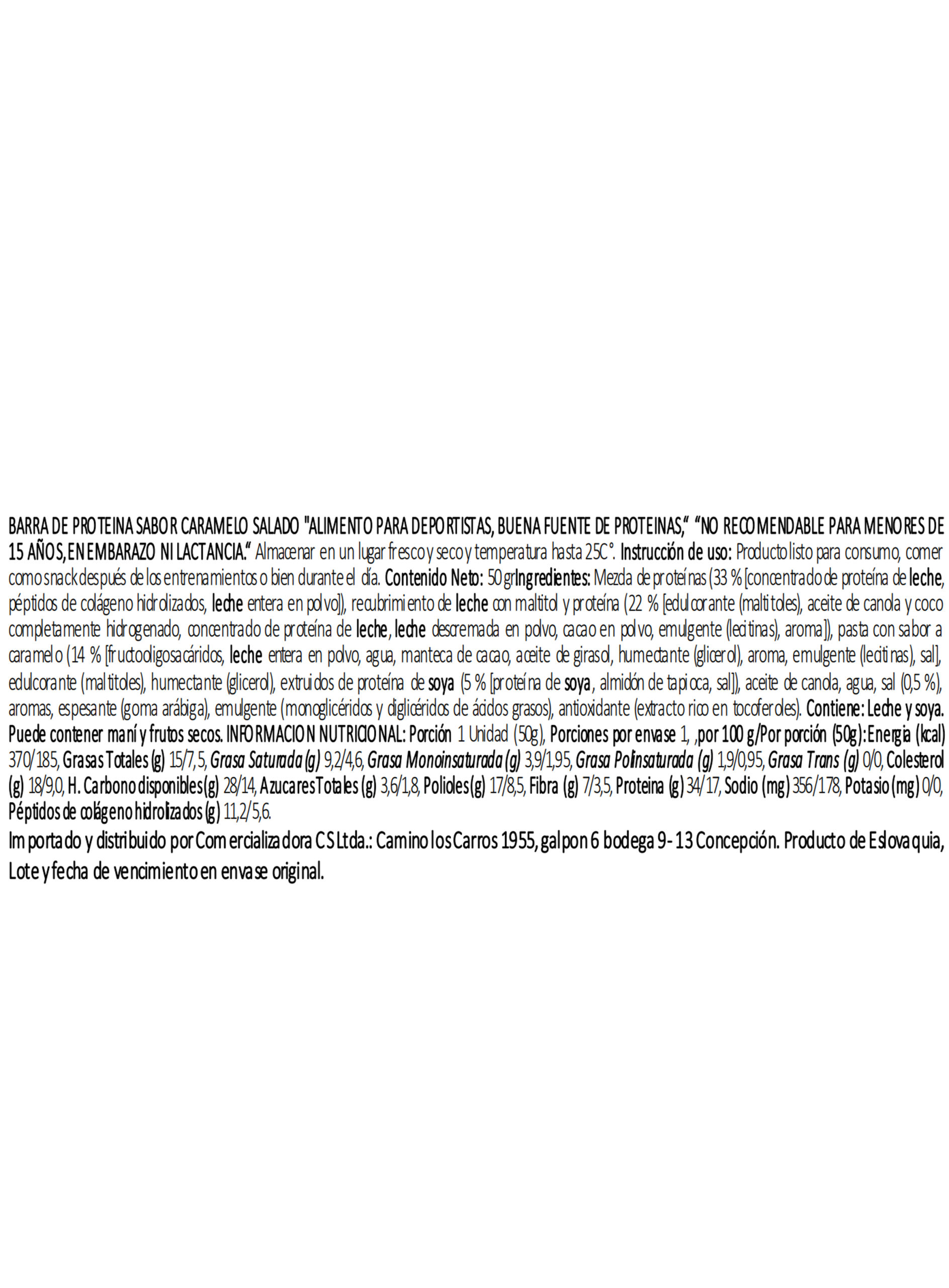 Caja Barras de Proteina GAMS 50g x 24ud Salted Caramel-2