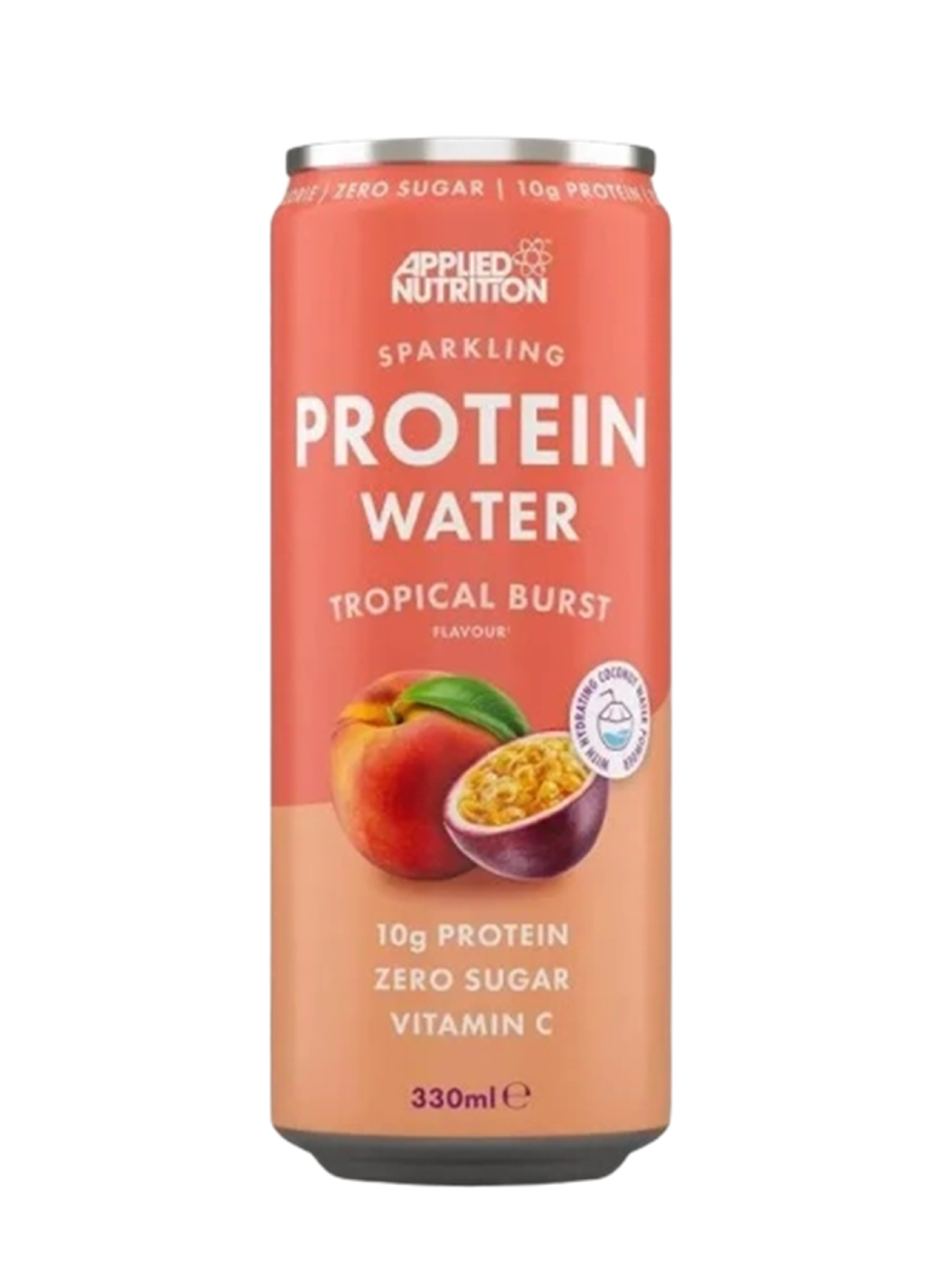 Agua Proteica con gas 330 ml Tropical Burst-0