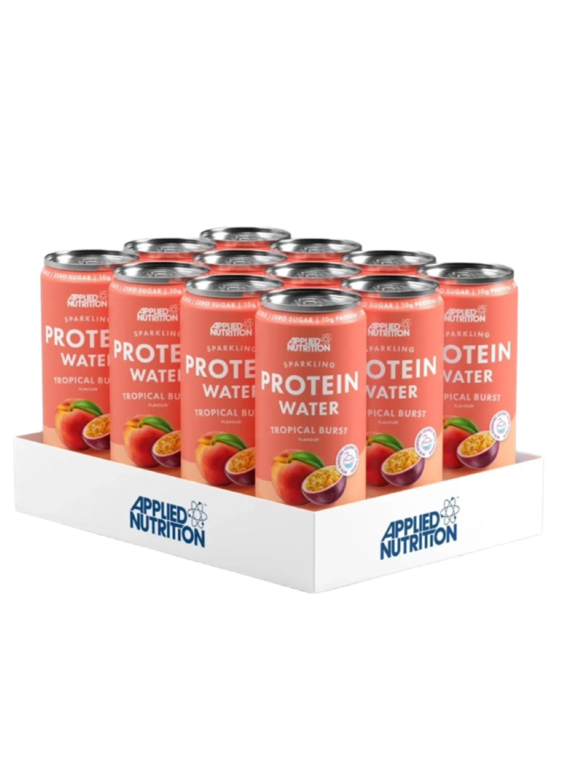 Agua Proteica con gas 330 ml Tropical Burst-1